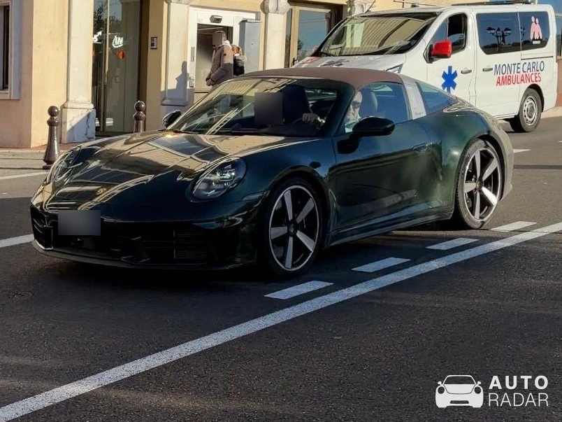 Porsche 992 Targa 4S MkI spotted in Monaco, Monaco