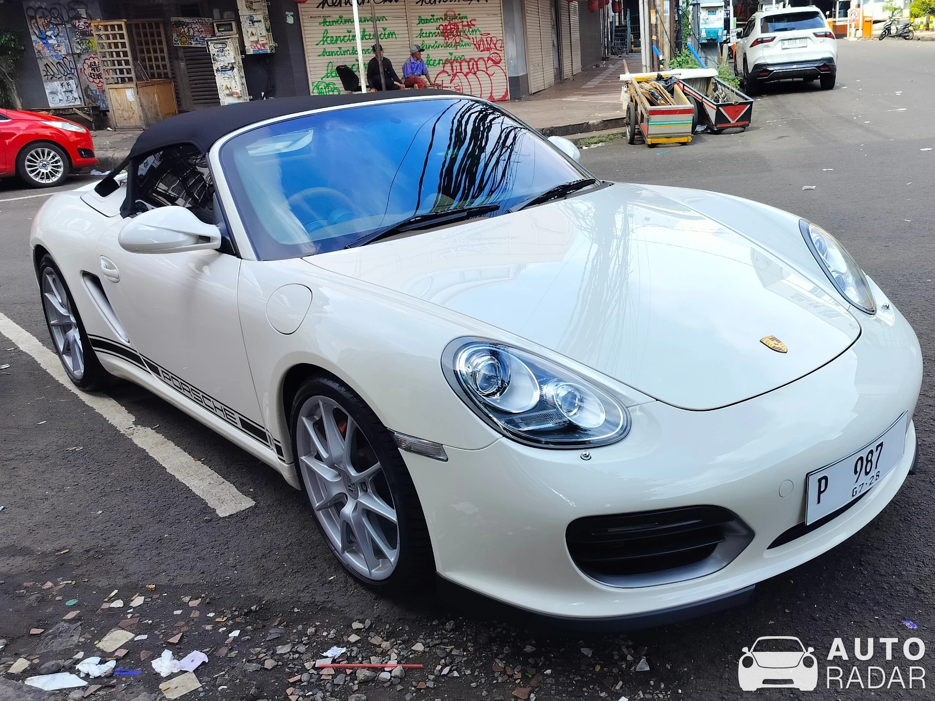 Porsche 987 Boxster Spyder spotted in Kota Jakarta Selatan, Indonesia