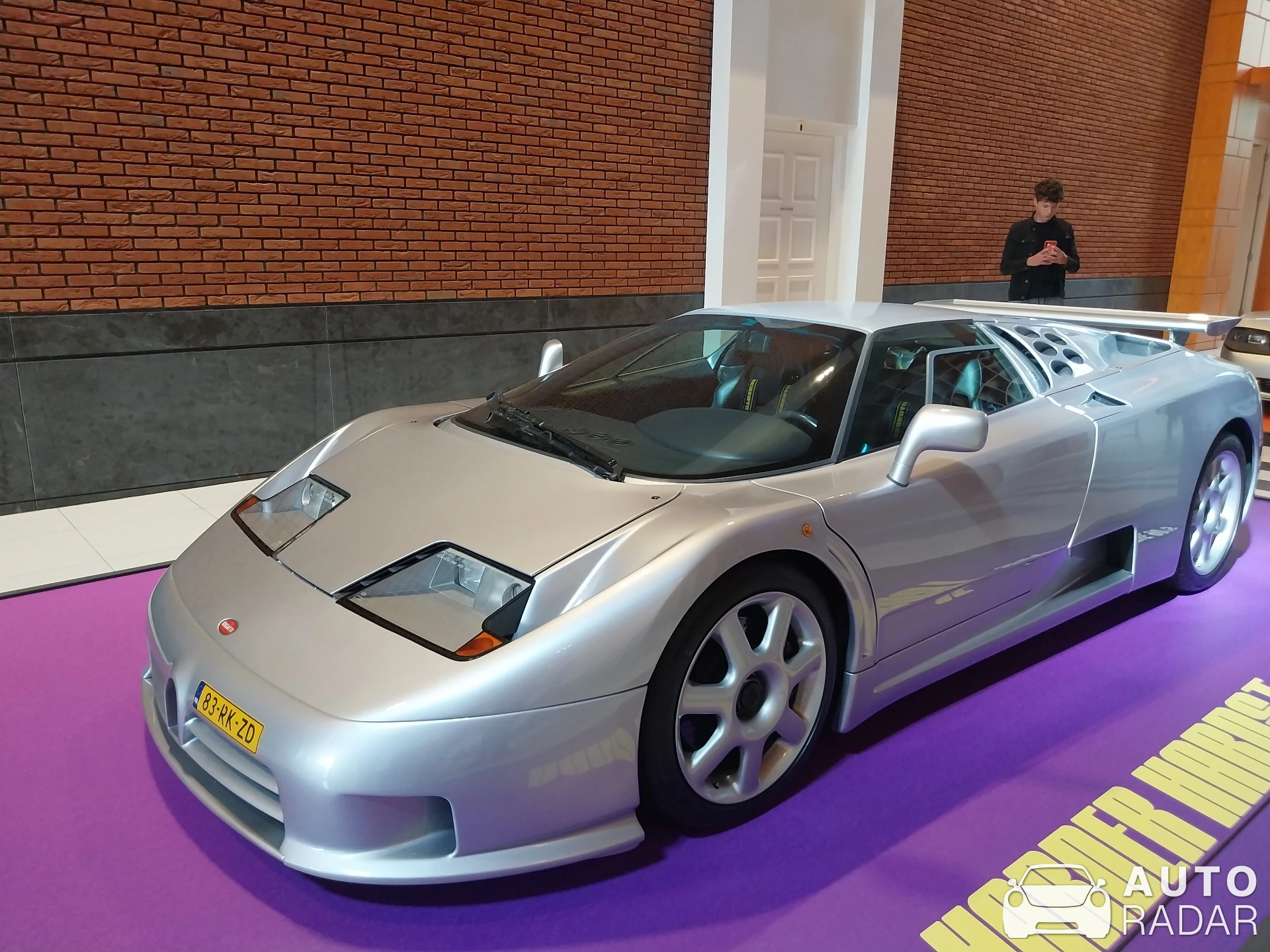 Bugatti Dauer EB110 SS spotted in Den Haag
