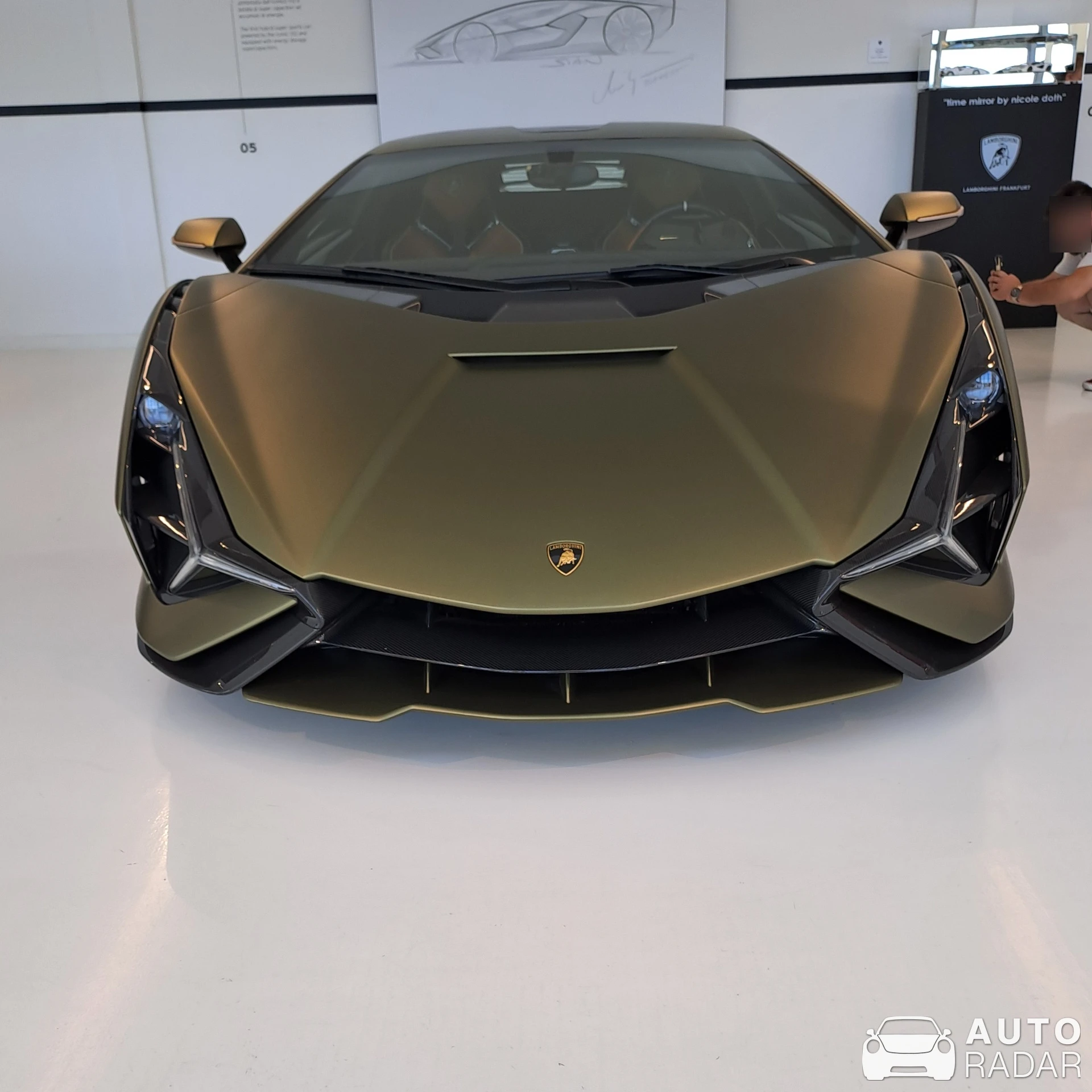 Lamborghini Sián FKP 37 spotted in Sant'Agata Bolognese, Italy