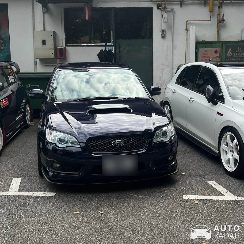 Subaru Legacy Gt 2002 spotted in Singapore