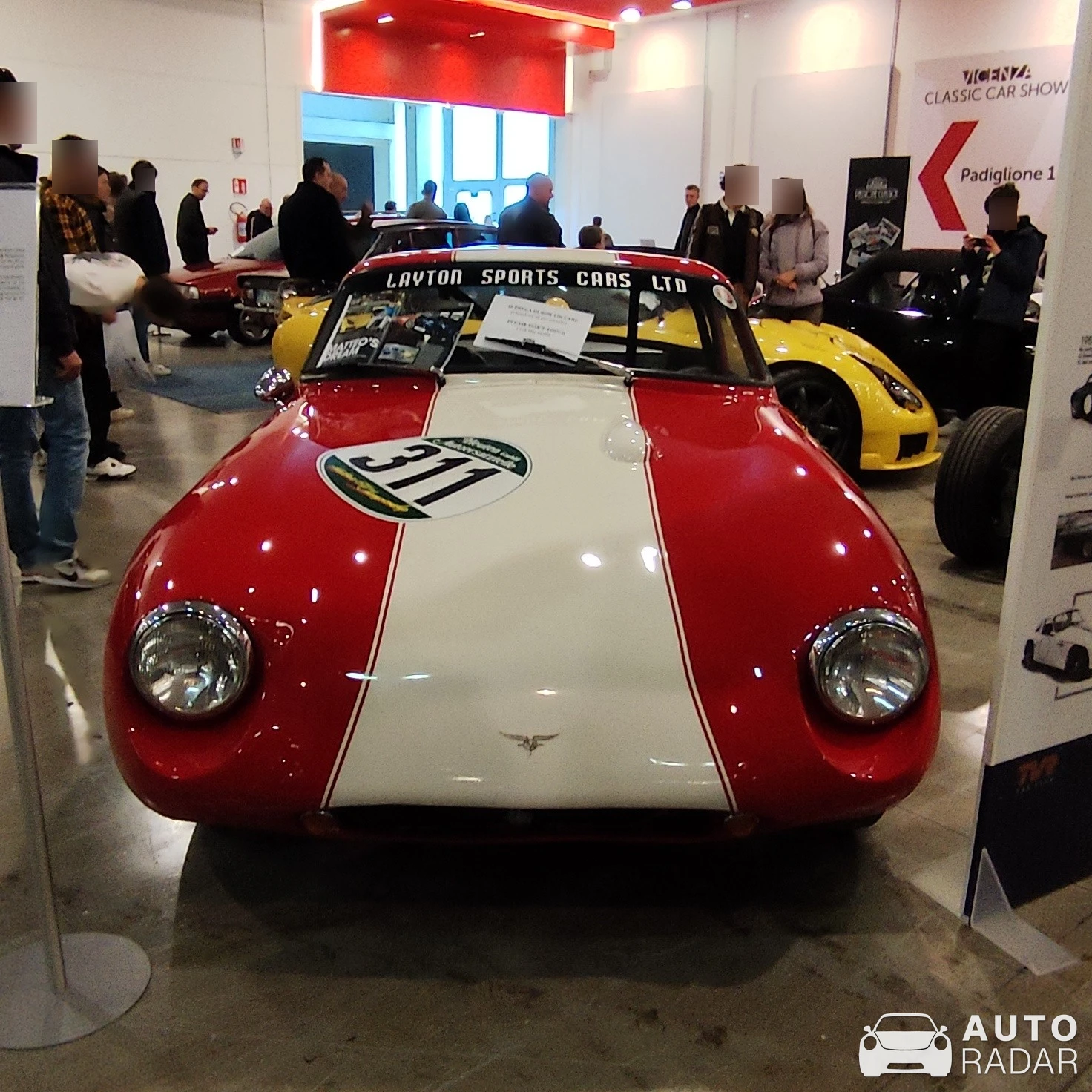 TVR Grantura spotted in Vicenza