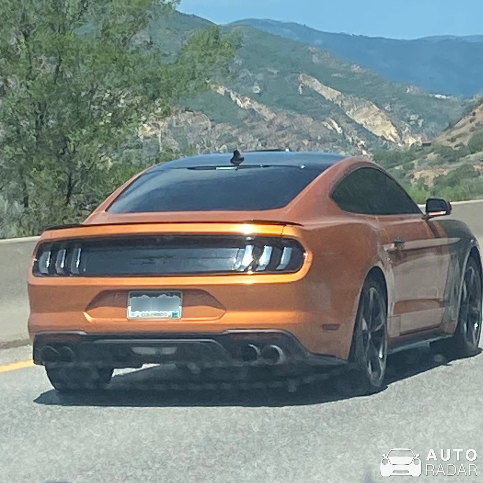 Ford Mustang GT 2018 spotted in Richfield