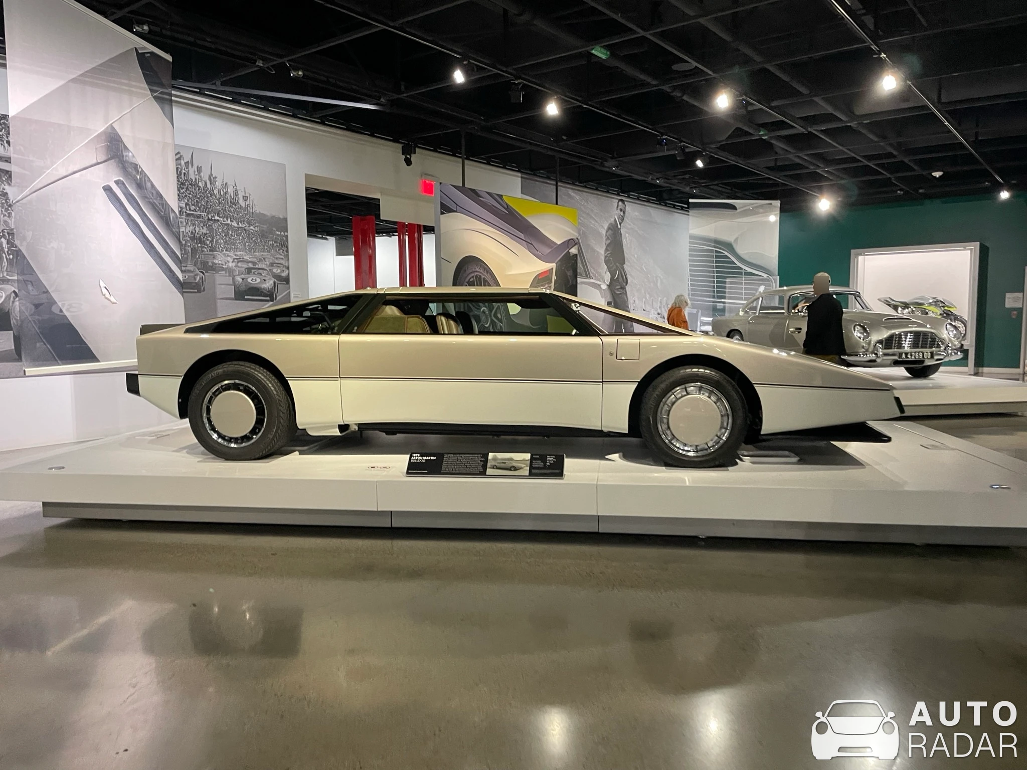 Aston Martin Bulldog spotted in Los Angeles