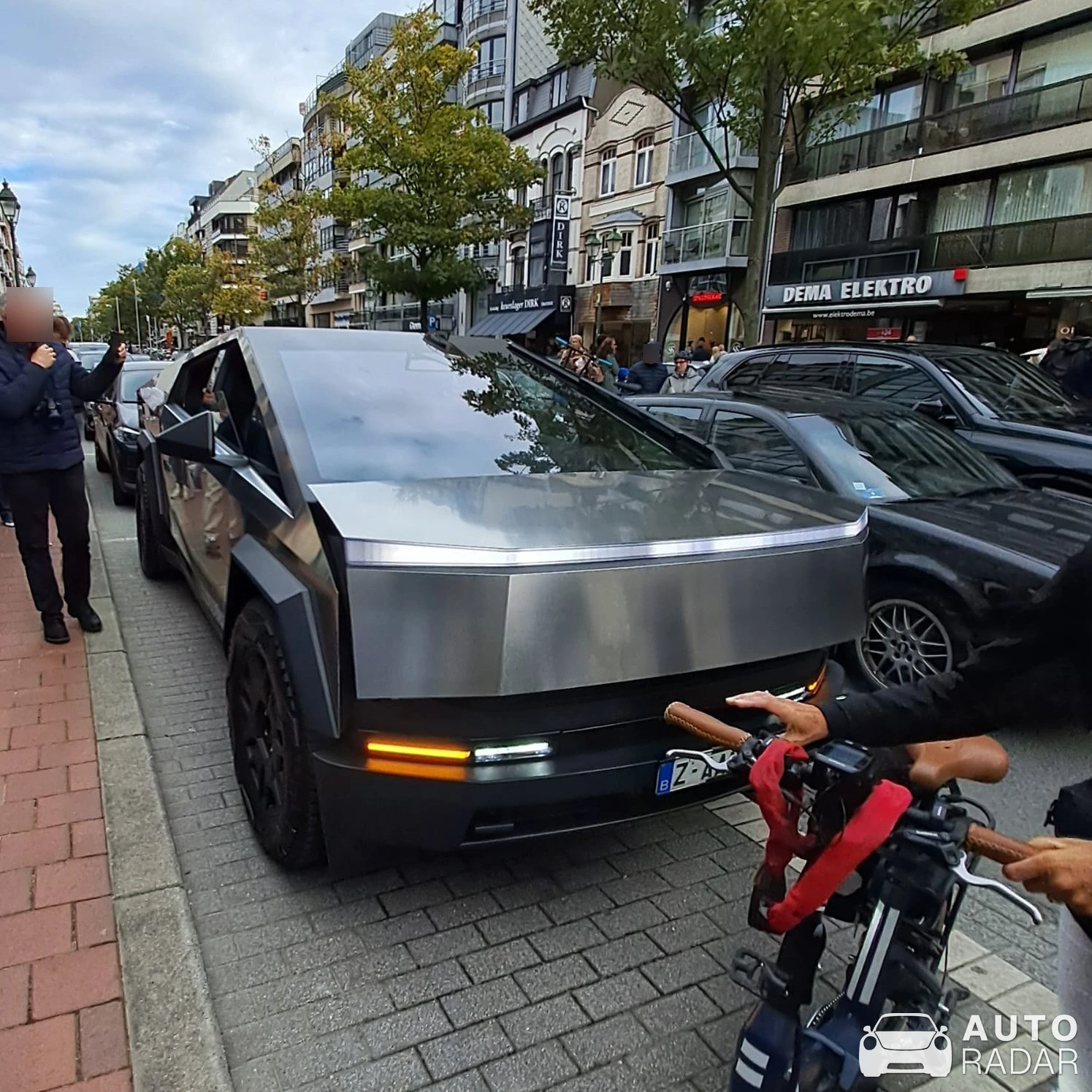 Tesla Cybertruck spotted in Knokke-Heist, Belgium