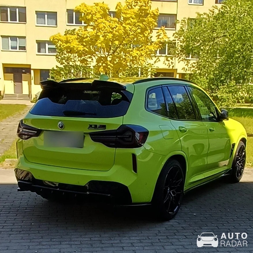 BMW X3 M F97 Competition spotted in Liepāja