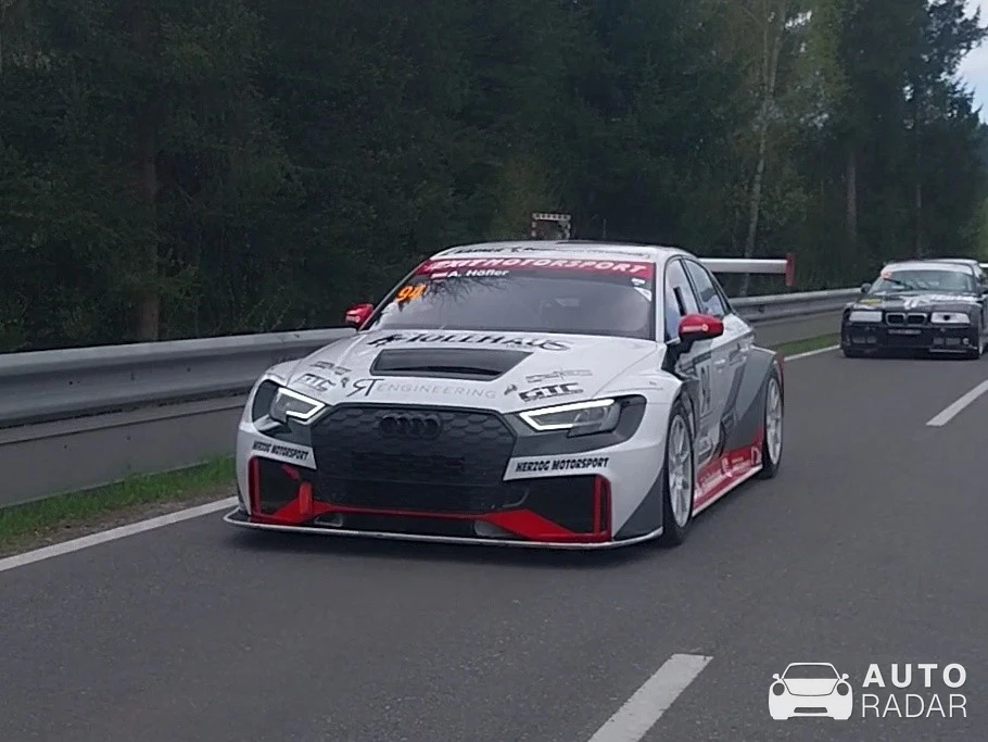 Audi RS3 LMS TCR spotted in Semriach