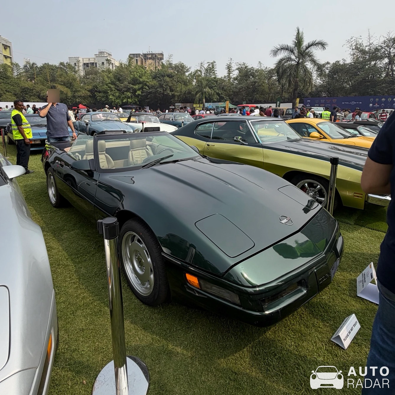 Chevrolet Corvette C4 spotted in Mumbai, India