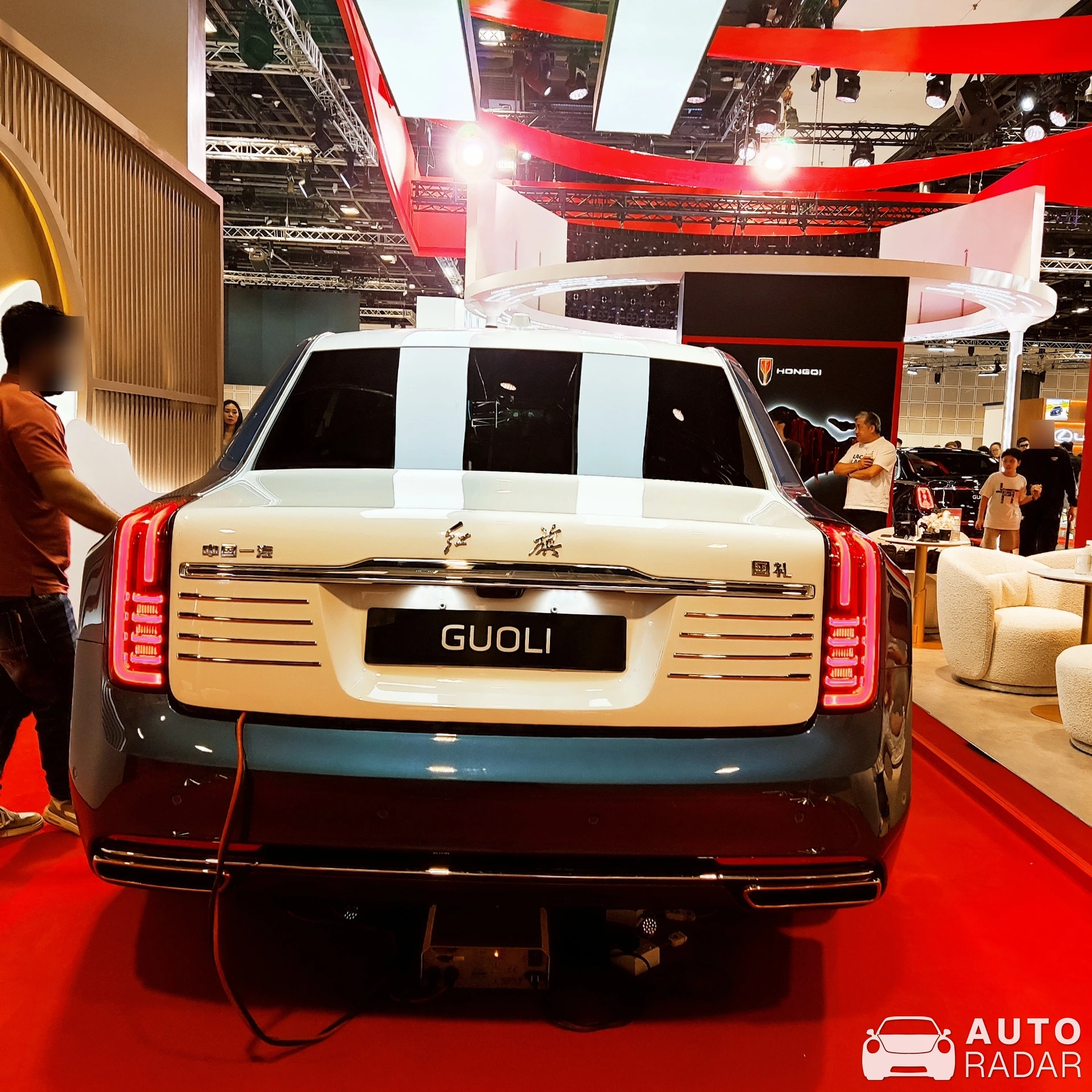 Hongqi L5 spotted in Singapore