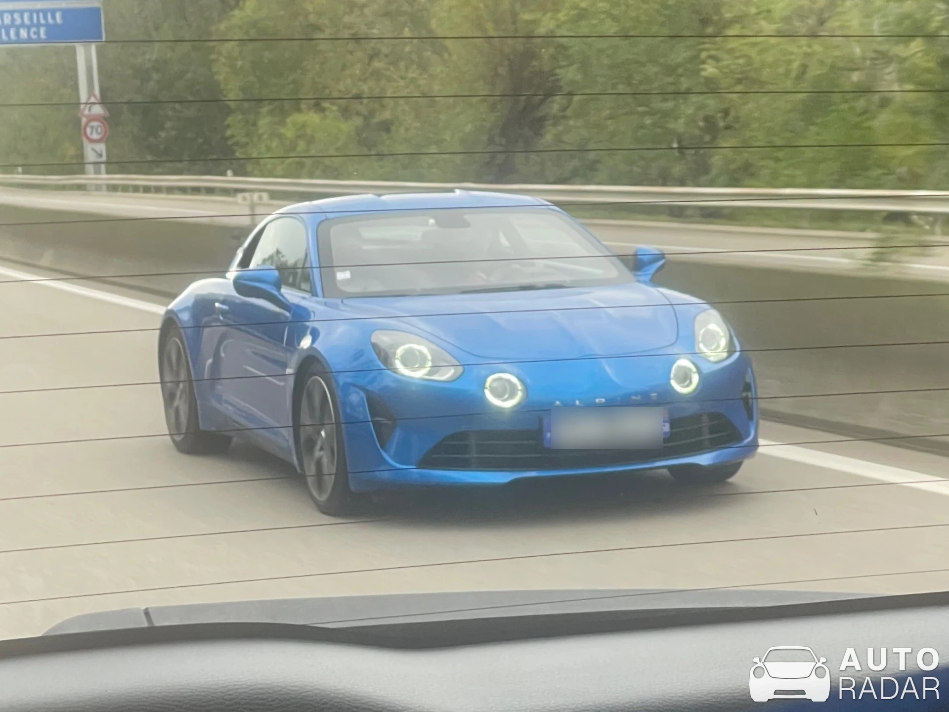 Alpine A110 spotted in Voreppe, France