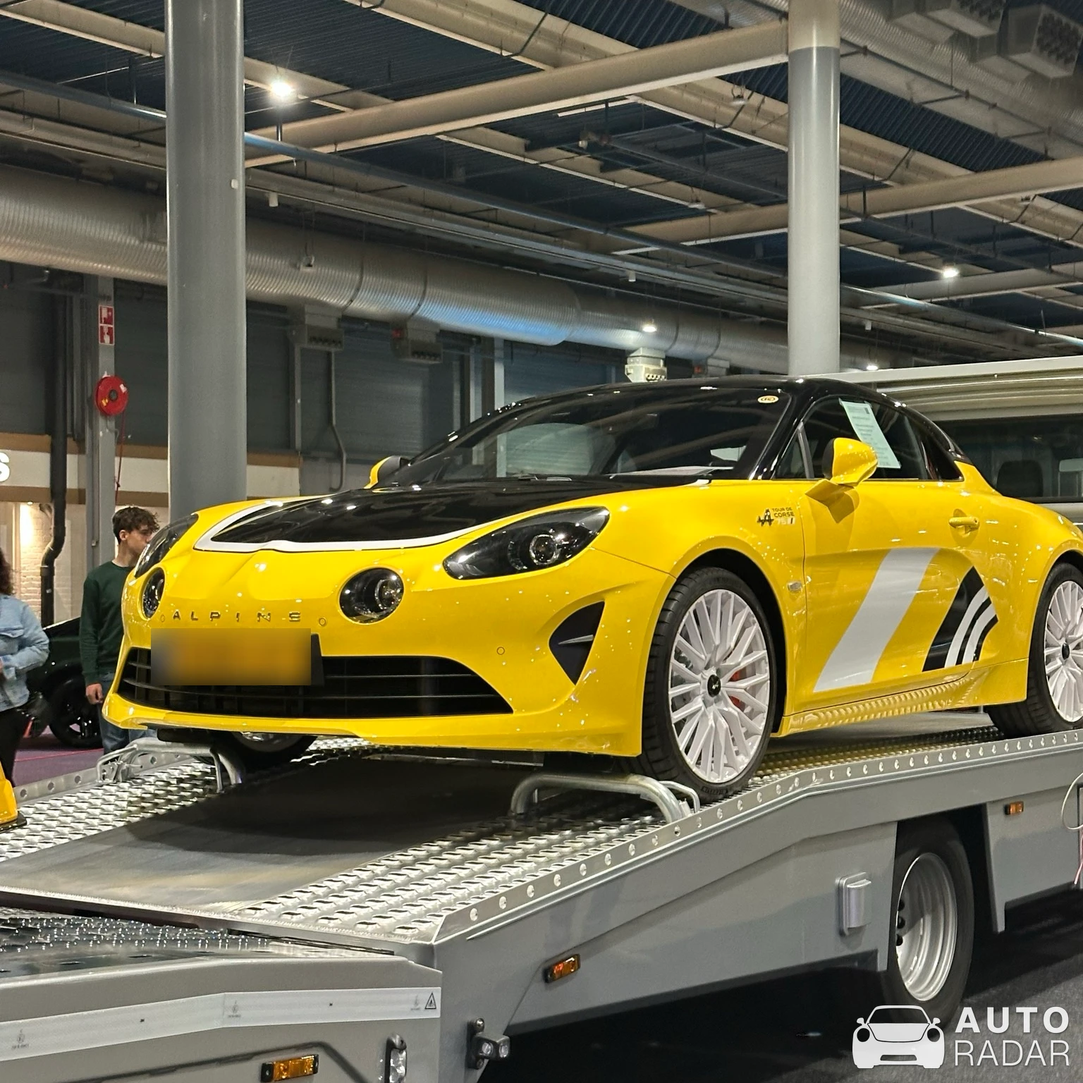 Alpine A110 Tour de Corse 75 spotted in Utrecht