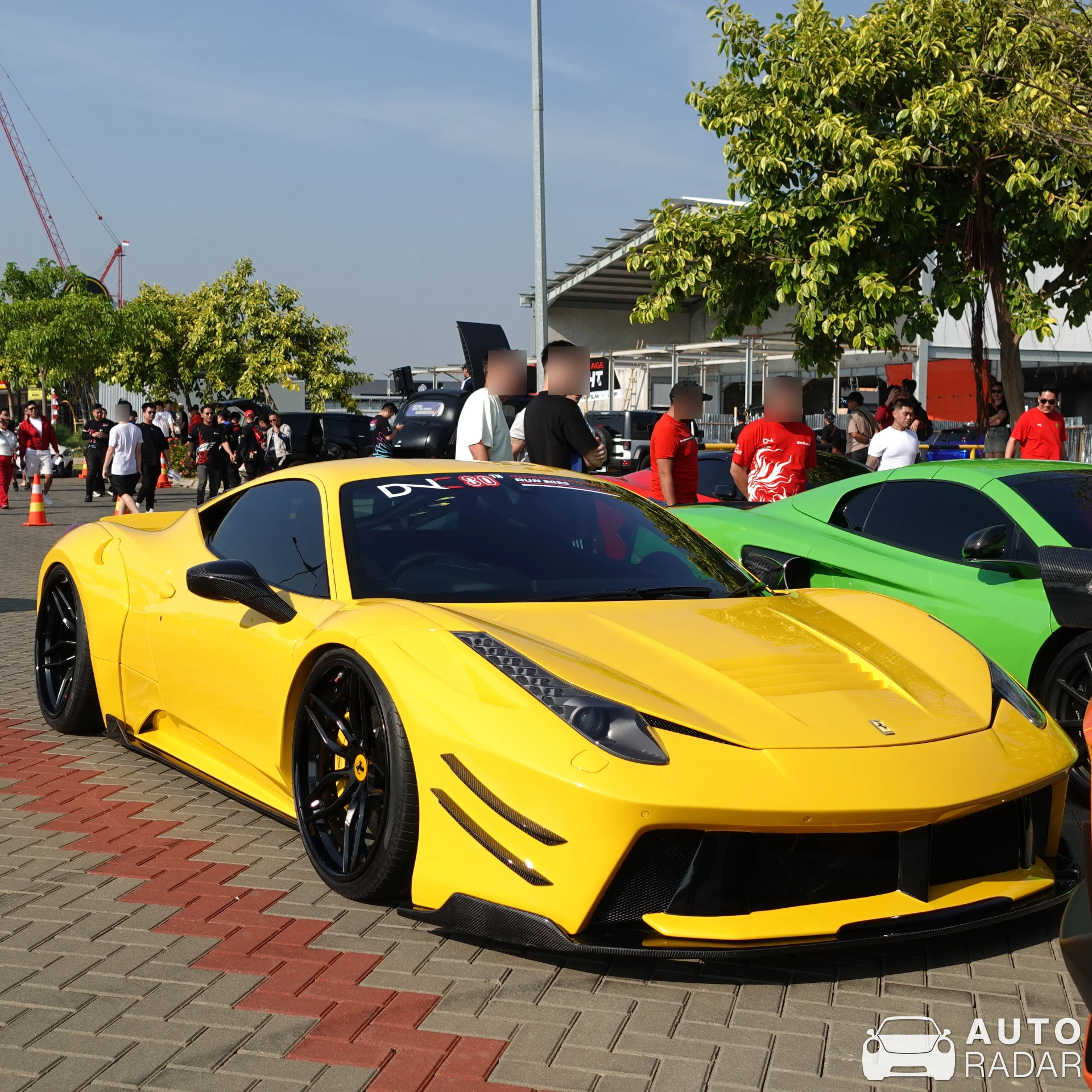 Ferrari 458 Italia Prior Design spotted in Tangerang