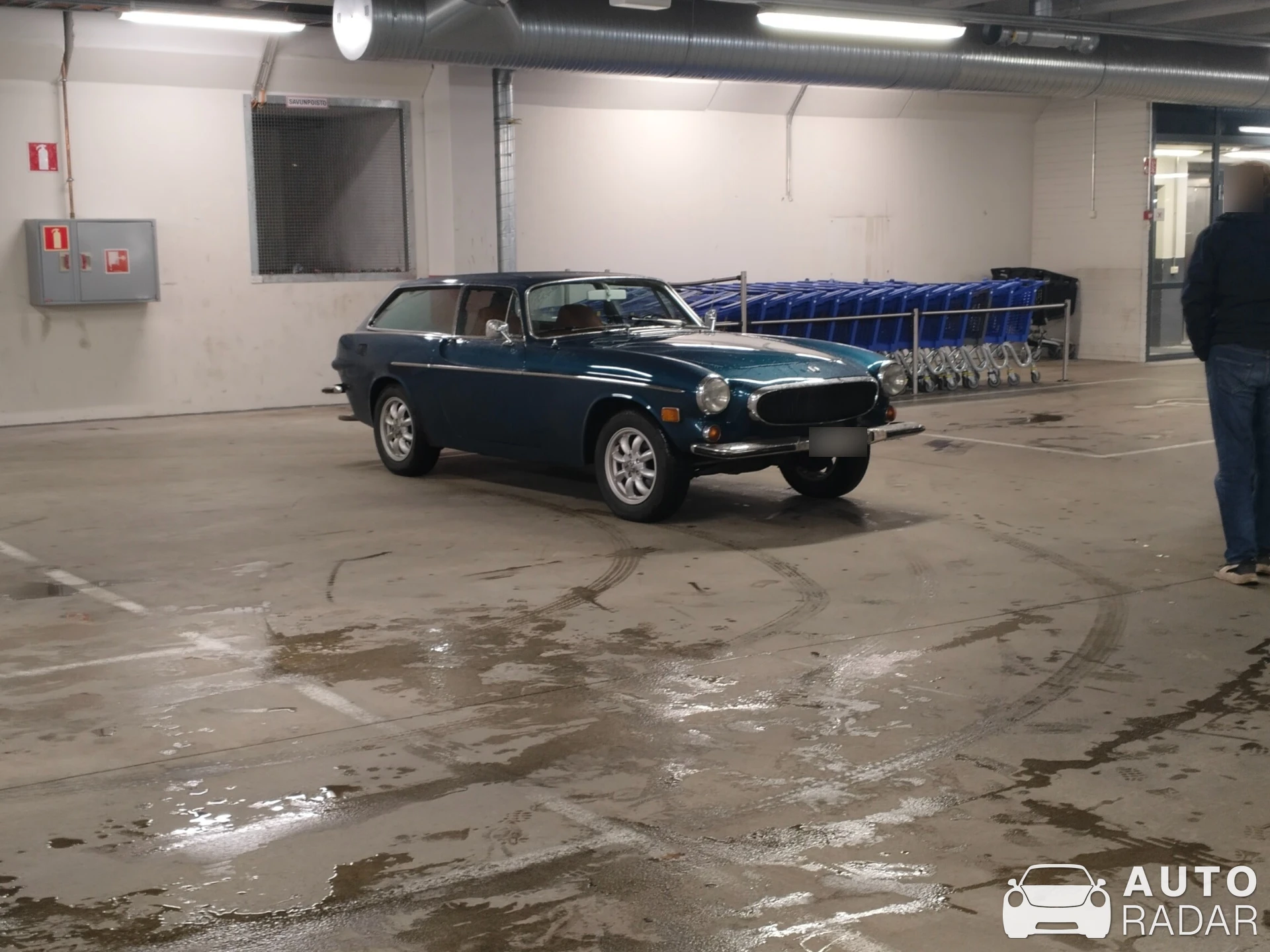 Volvo P1800 ES spotted in Espoo