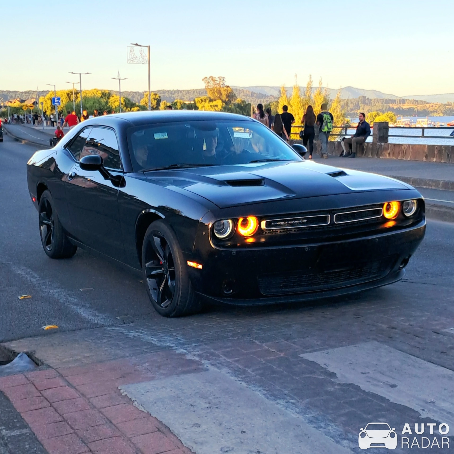 Dodge Challenger spotted in Villarrica, Chile