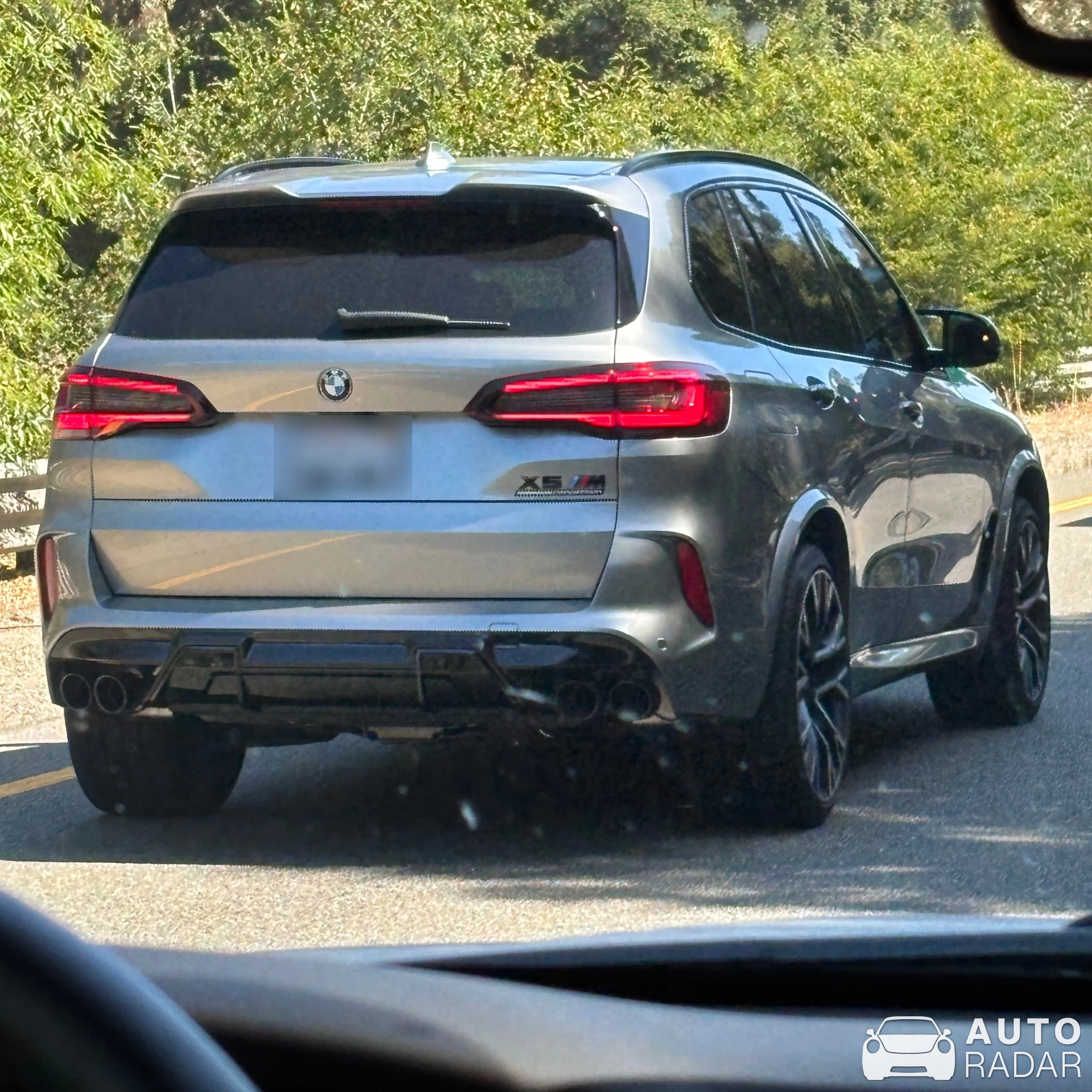 BMW X5 M F95 Competition spotted in Los Gatos, USA