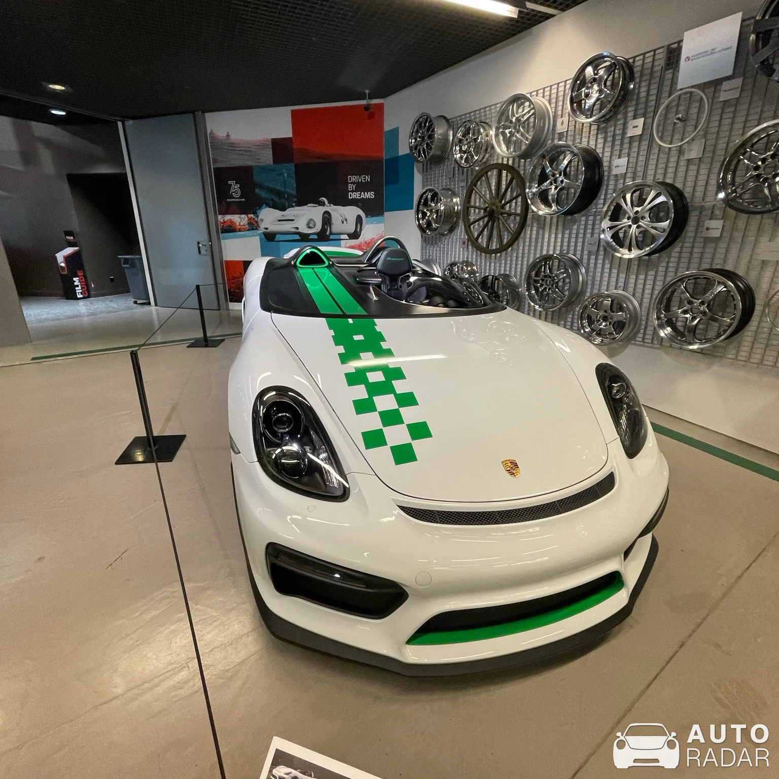 Porsche 981 Boxster Bergspyder spotted in Luzern, Suisse