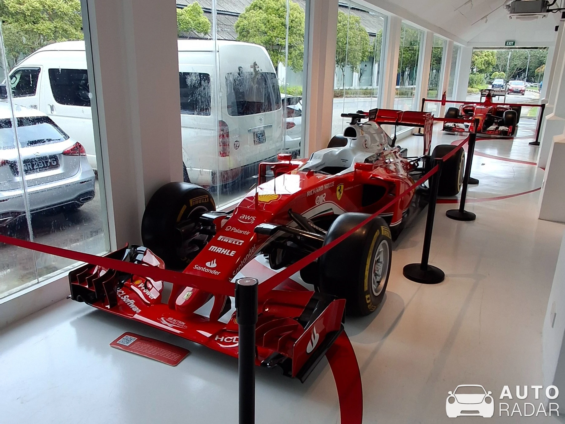 Ferrari SF16-H spotted in Singapore