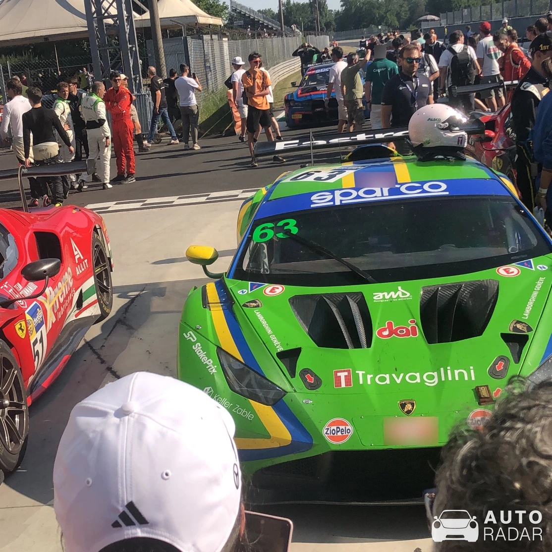 Lamborghini Huracán GT3 spotted
