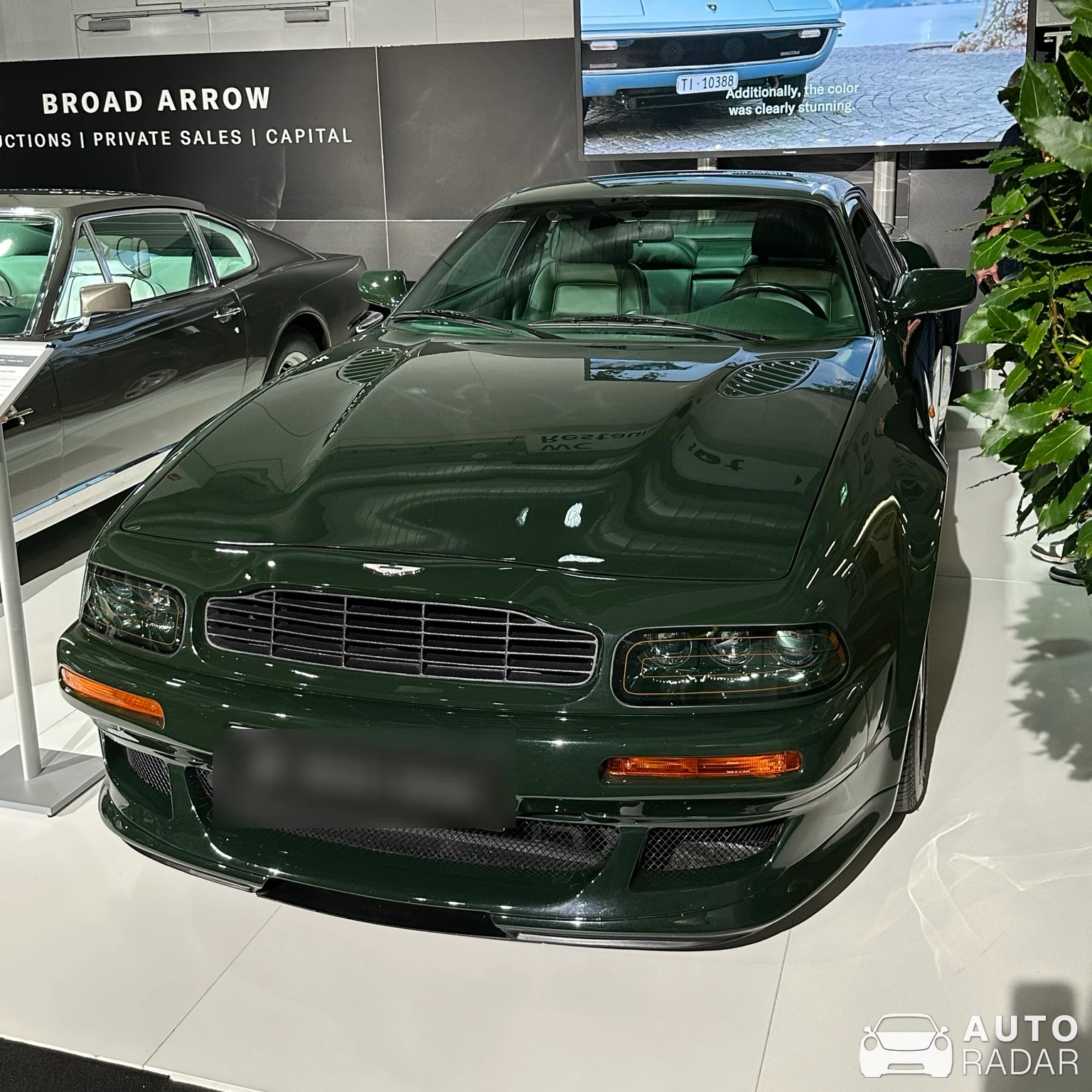 Aston Martin V8 Vantage V600 spotted in Zürich