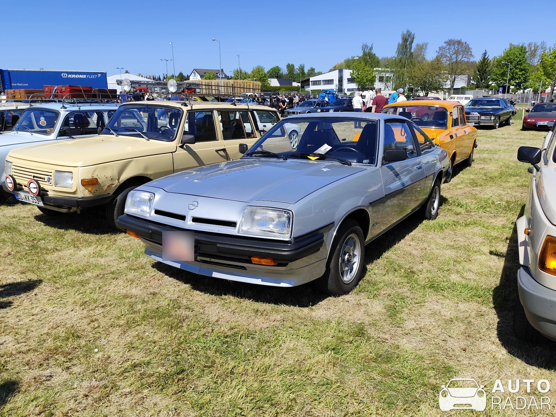 Opel Manta B spotted in Hartmannsdorf