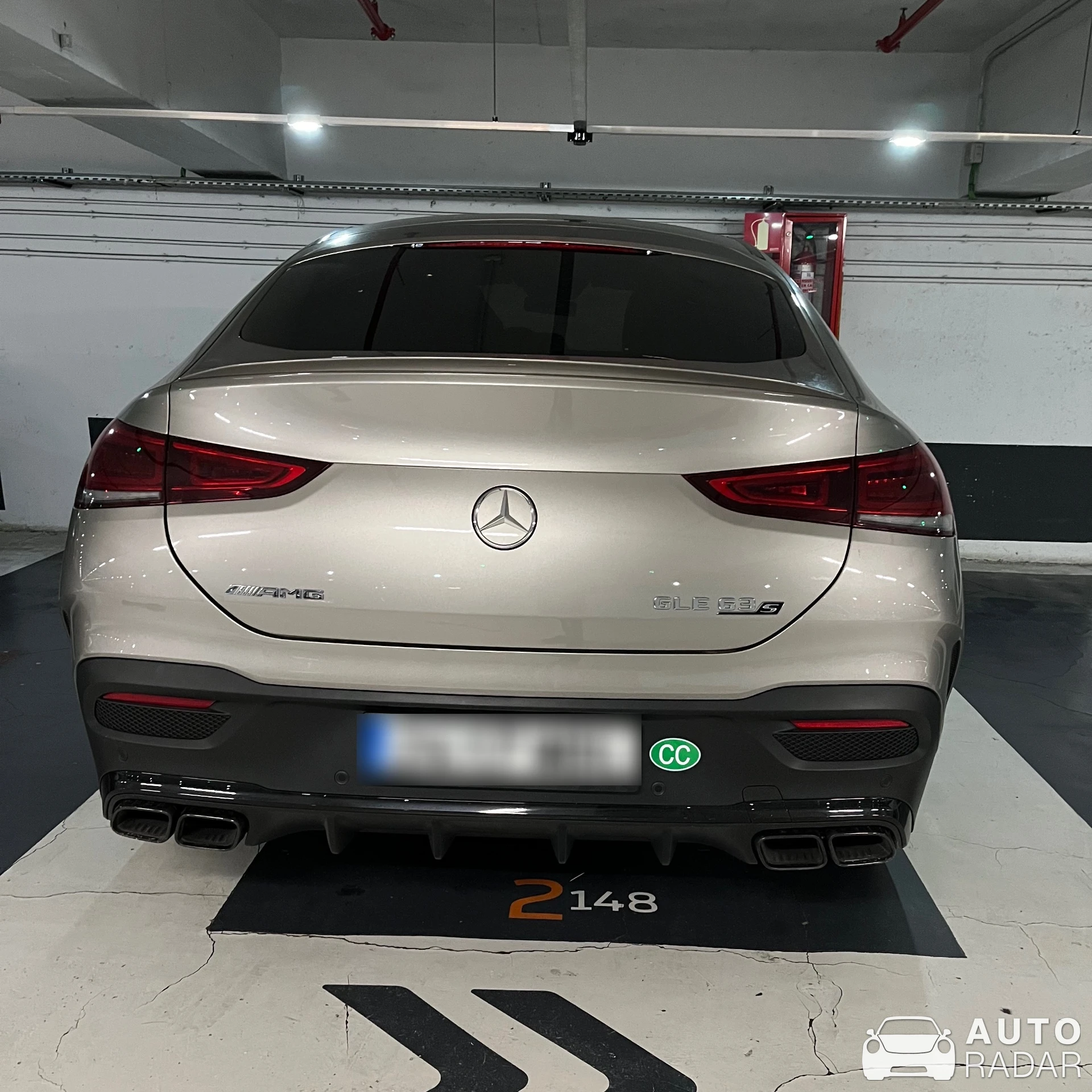 Mercedes-AMG GLE 63 S Coupé C167 spotted in Barcelona, Spain