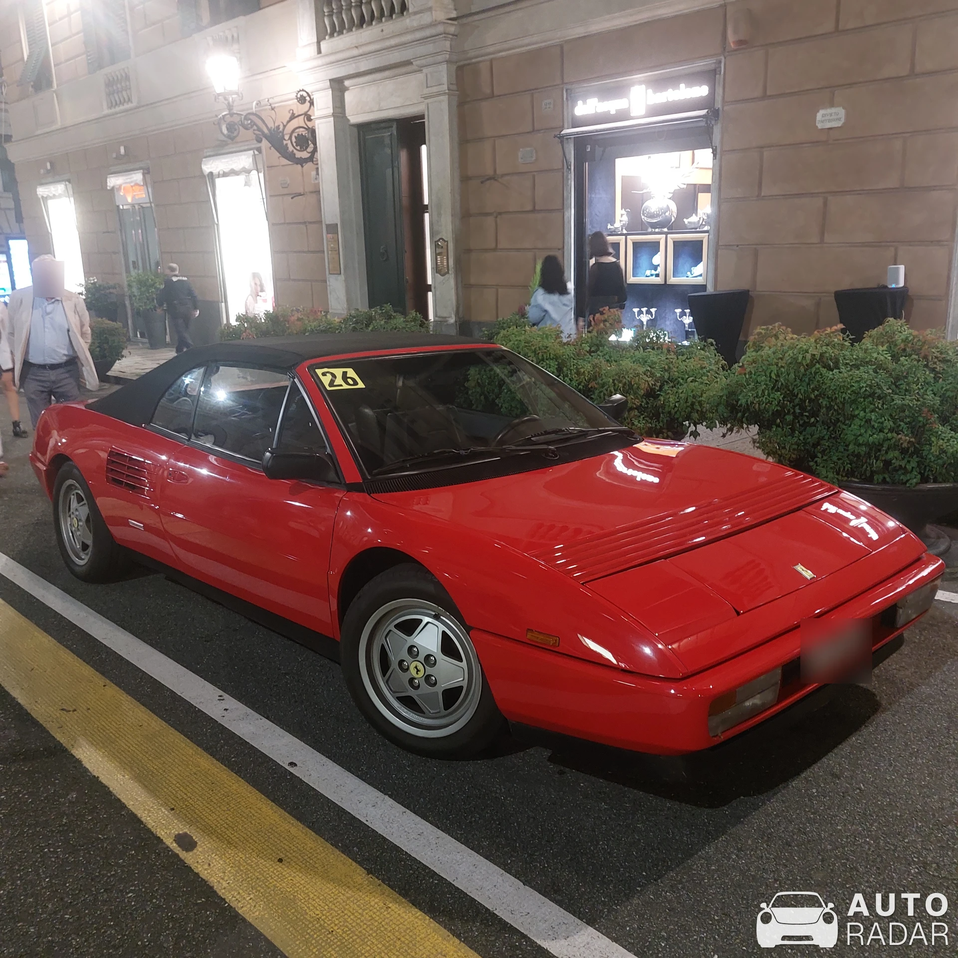 Ferrari Mondial Cabriolet spotted in Genova