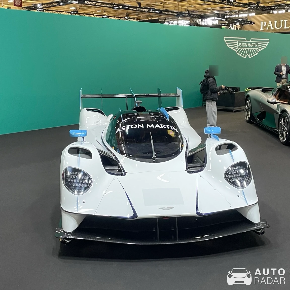 Aston Martin Valkyrie LMH spotted in Paris