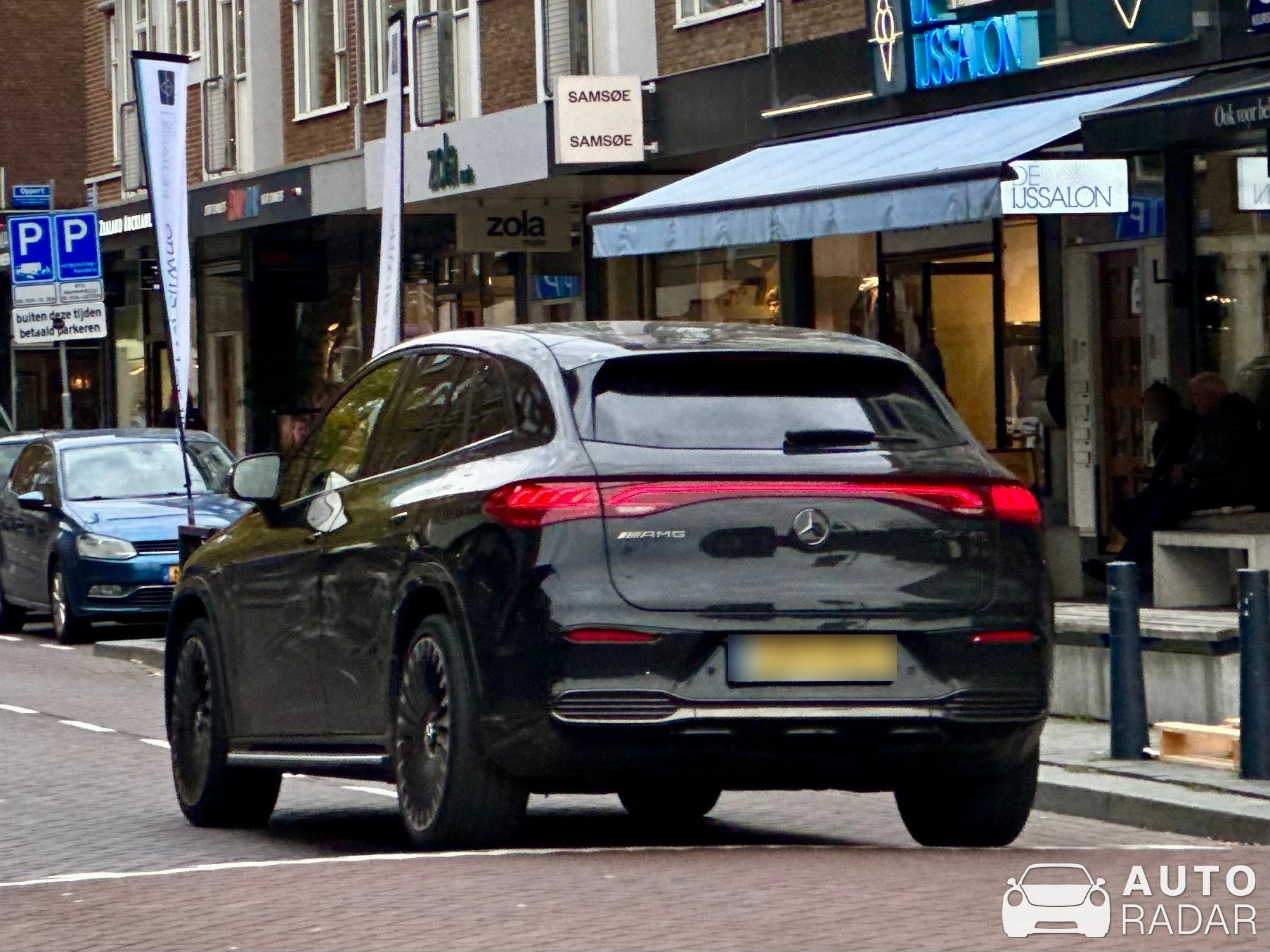 Mercedes-AMG EQE 43 spotted in Rotterdam