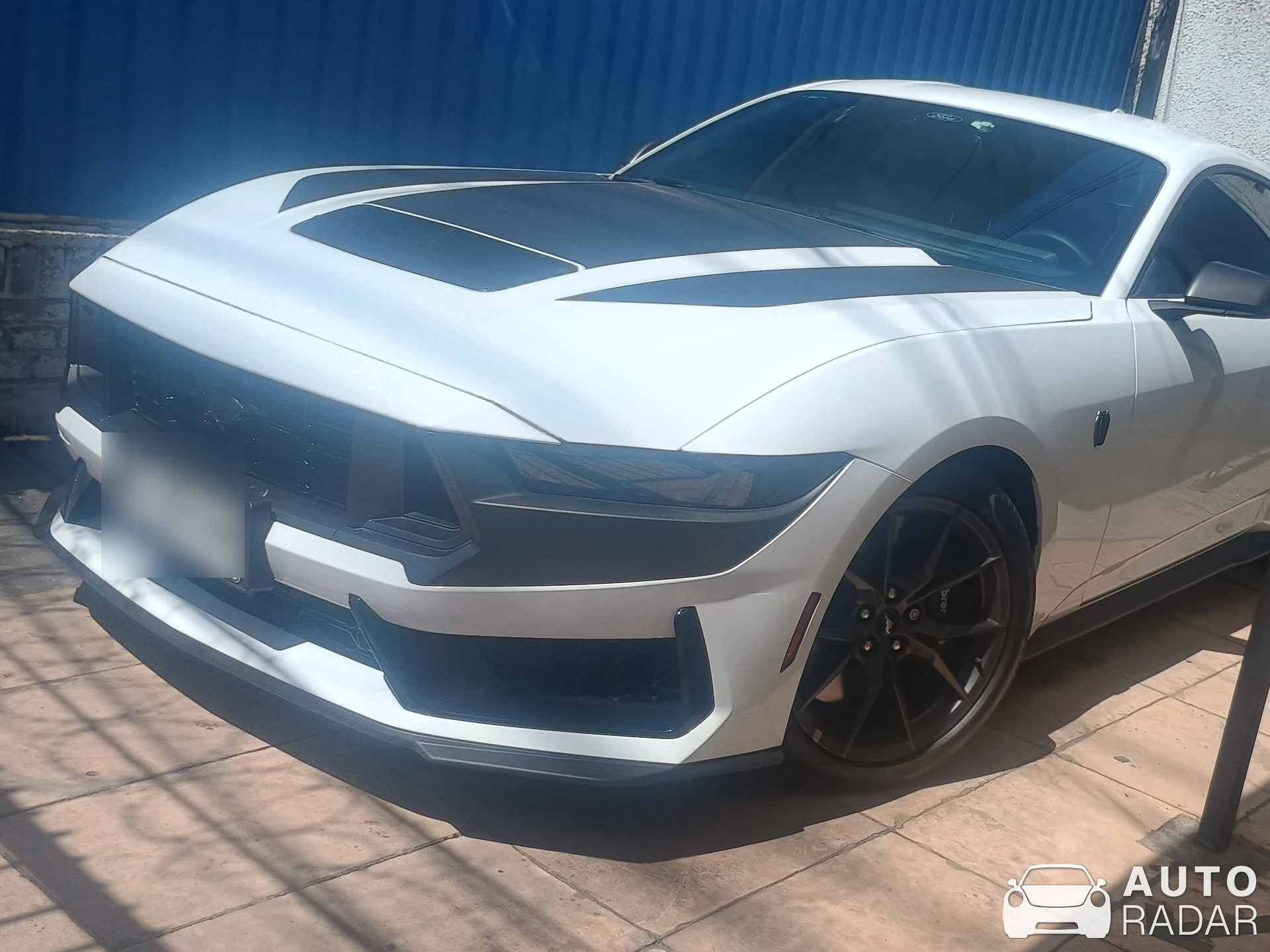 Ford Mustang Dark Horse spotted