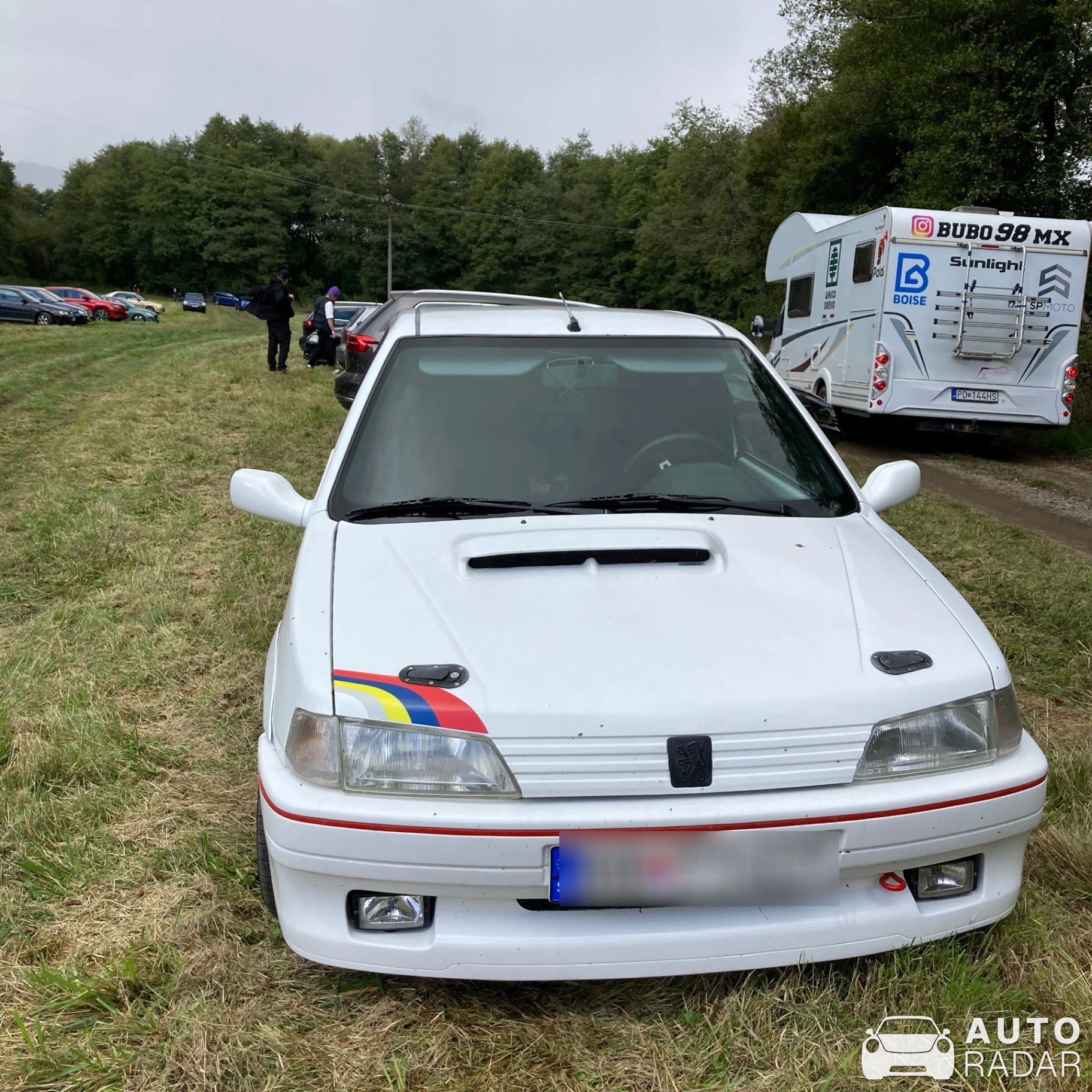 Peugeot 106 Rally spotted in Lovčica - Trubín, Slovensko