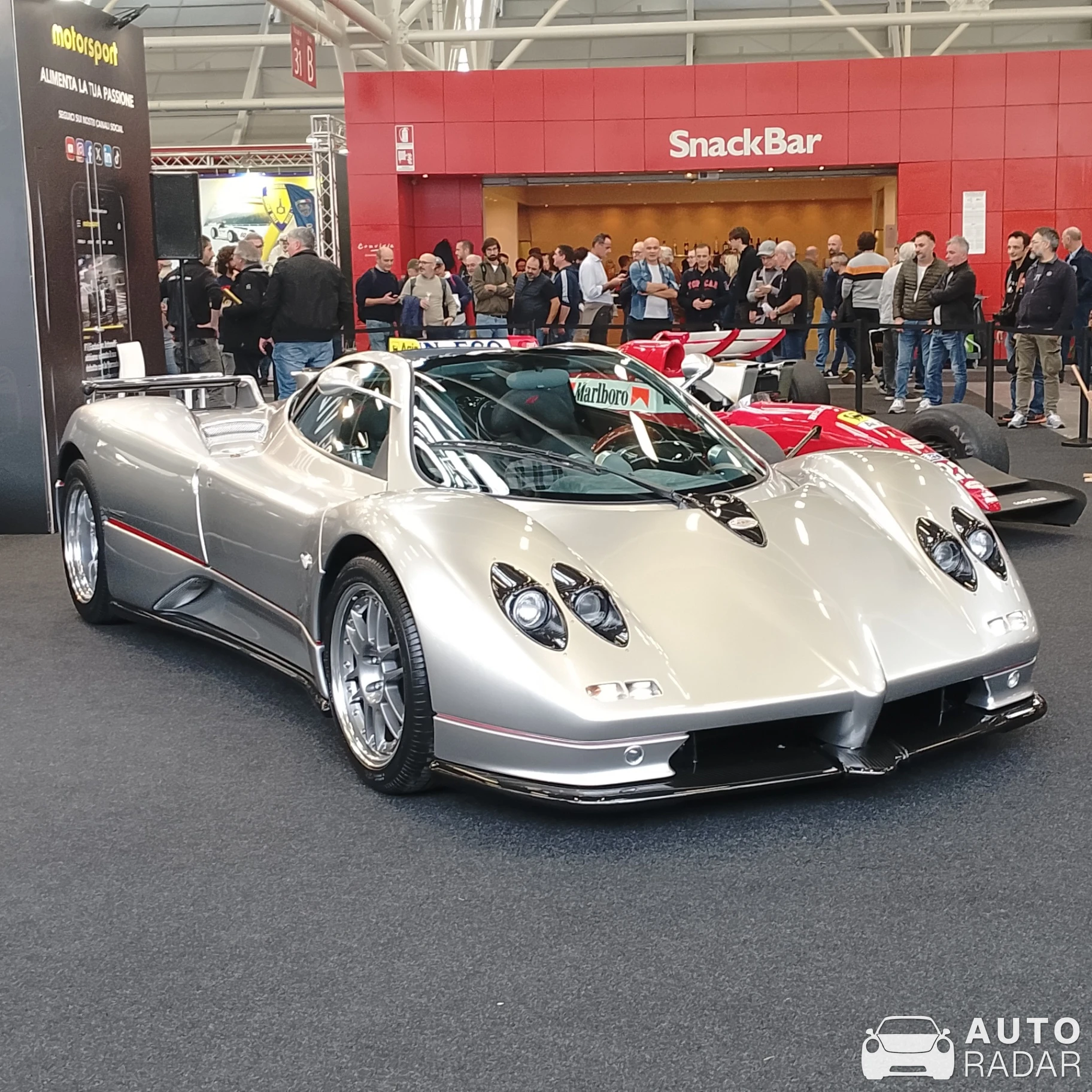 Pagani Zonda C12 spotted in Bologna, Italy
