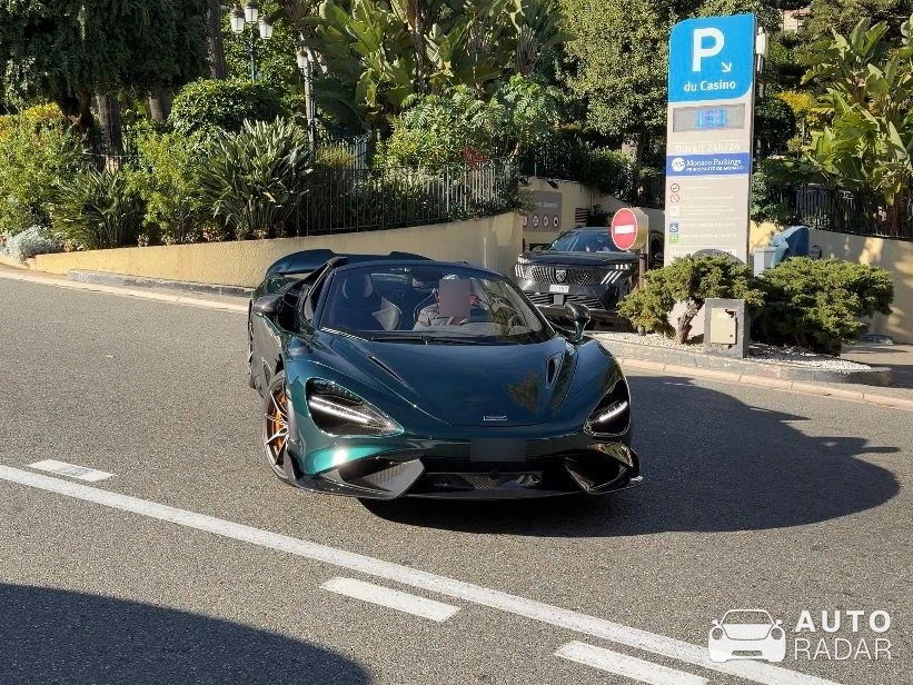McLaren 765LT Spider spotted in Monaco, Monaco