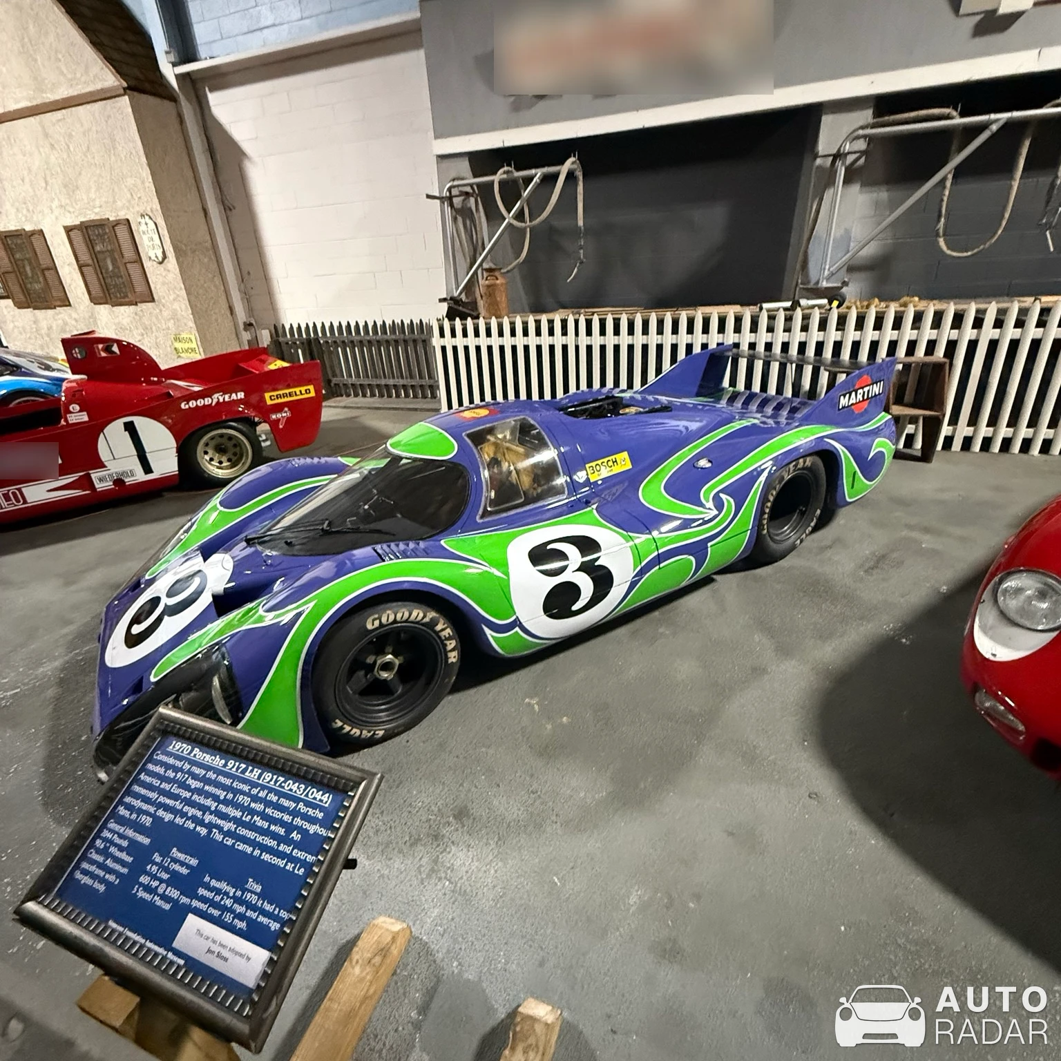 Porsche 917 LH Coupé spotted in Philadelphia