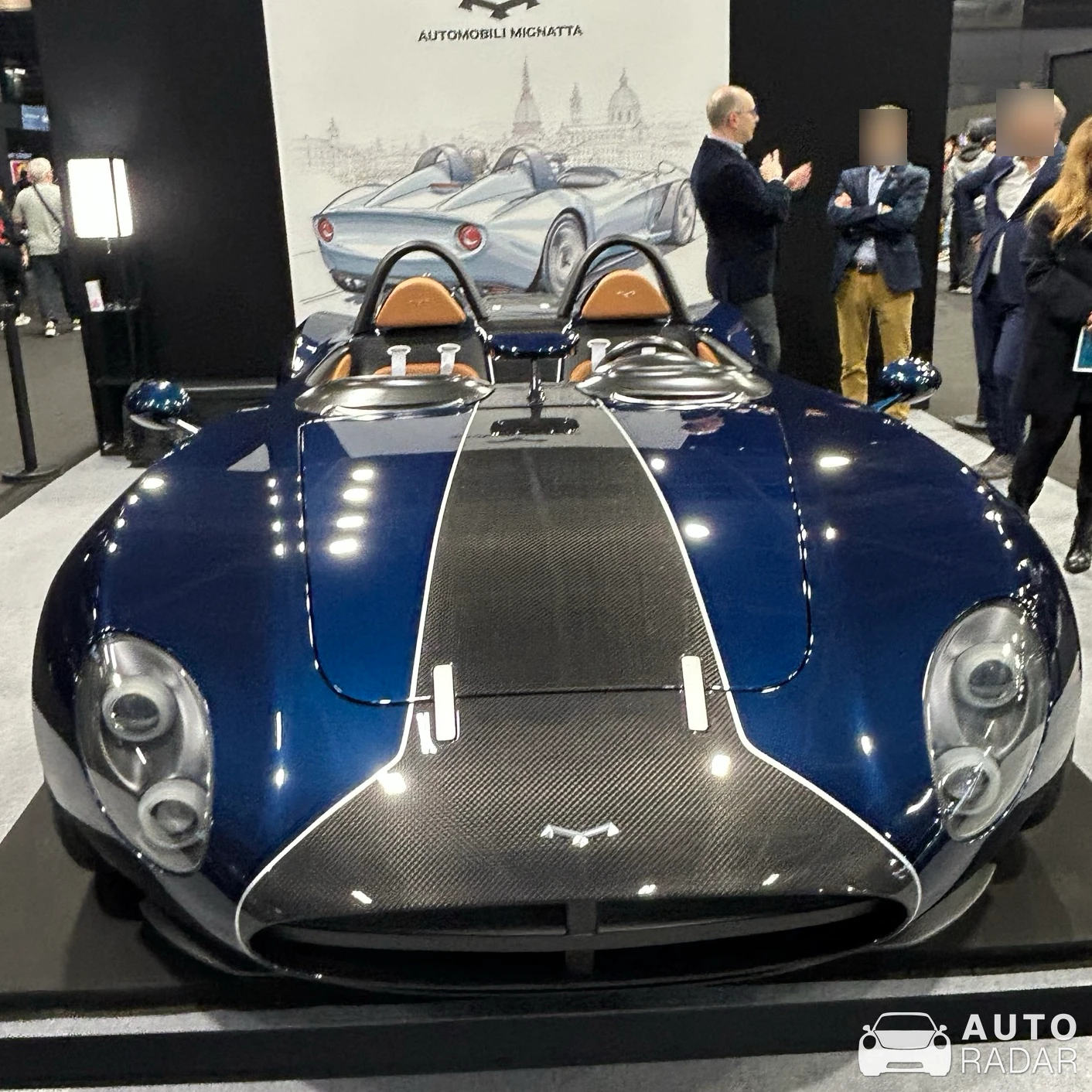 Automobili Mignatta Rina Spyder spotted in Paris