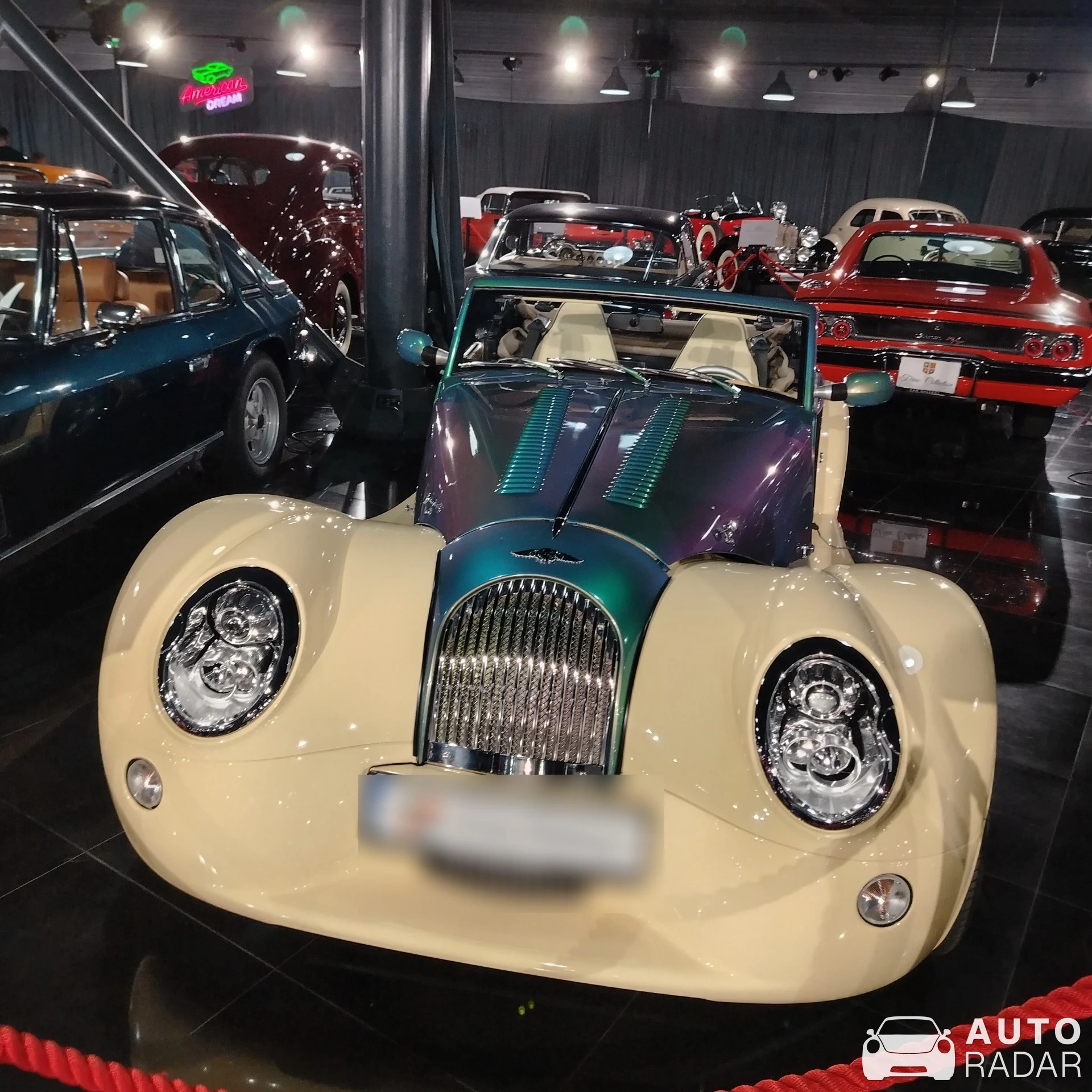 Morgan Aero 8 America spotted in Otopeni, Romania