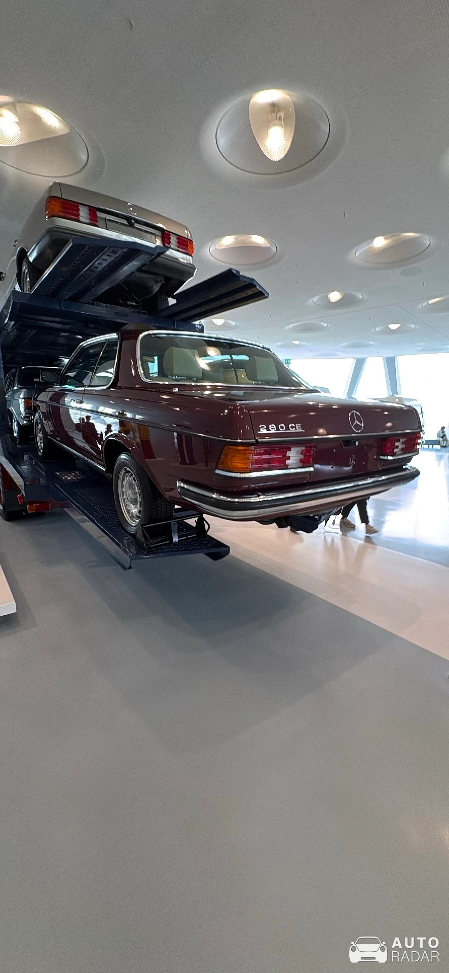 Mercedes-Benz 280 CE spotted in Stuttgart