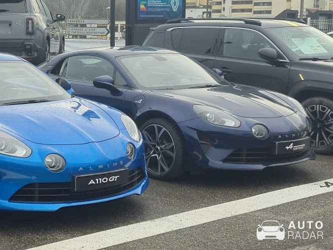Alpine A110 spotted in Annecy, France