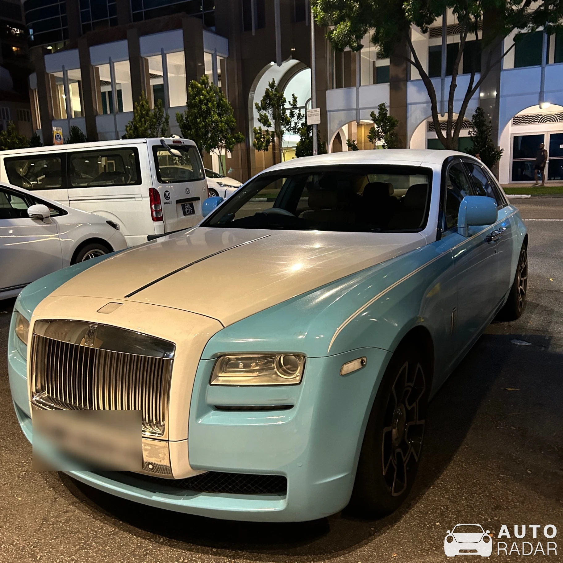 Rolls-Royce Ghost spotted in Singapore, Singapur