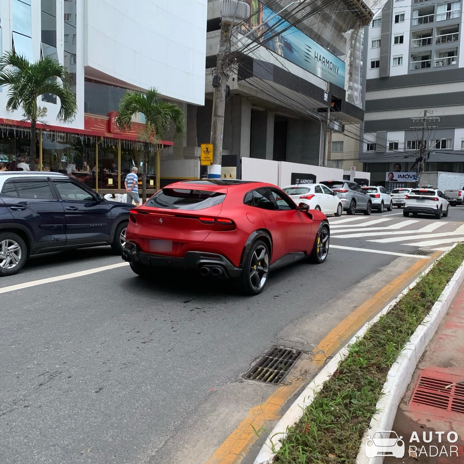 Ferrari Purosangue spotted in Balneário Camboriú