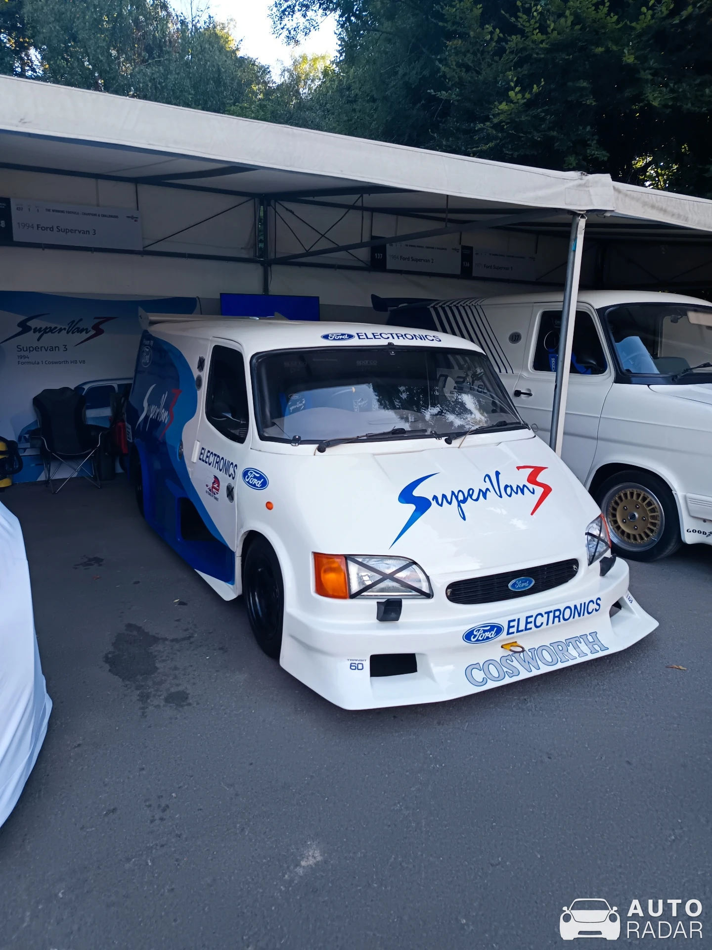 Ford Supervan spotted in Chichester