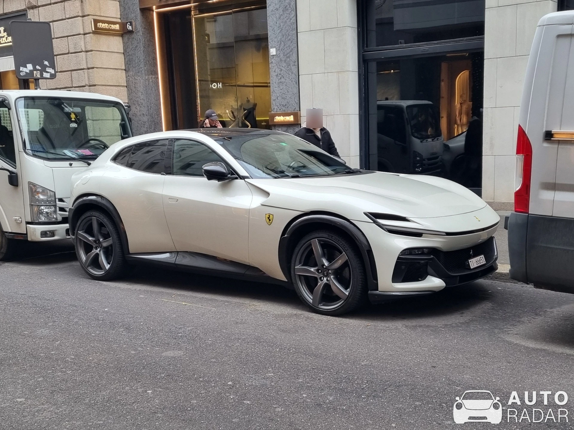 Ferrari Purosangue spotted in Milano, Italia