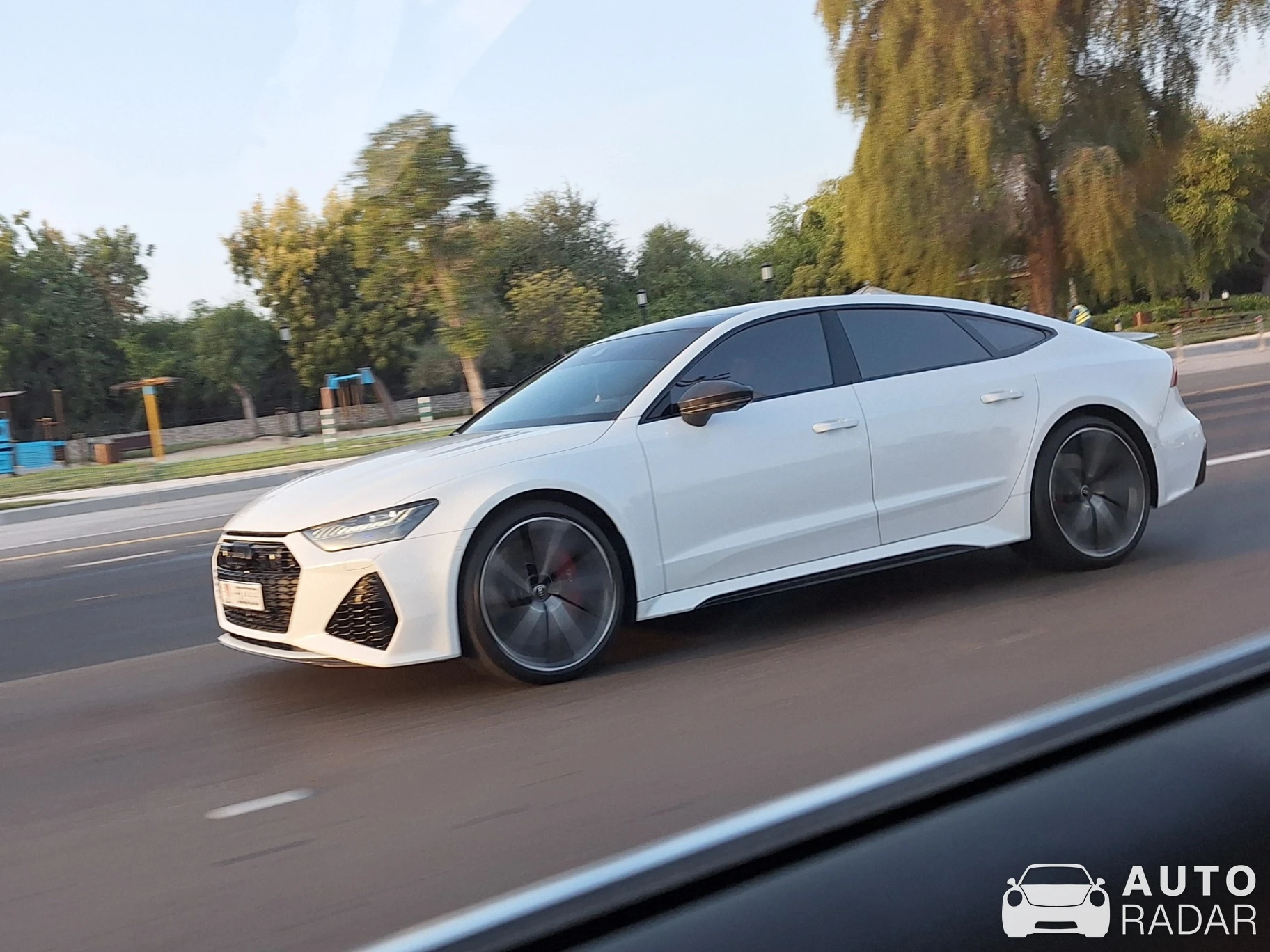 Audi RS7 Sportback C8 spotted in Abu Dhabi, United Arab Emirates