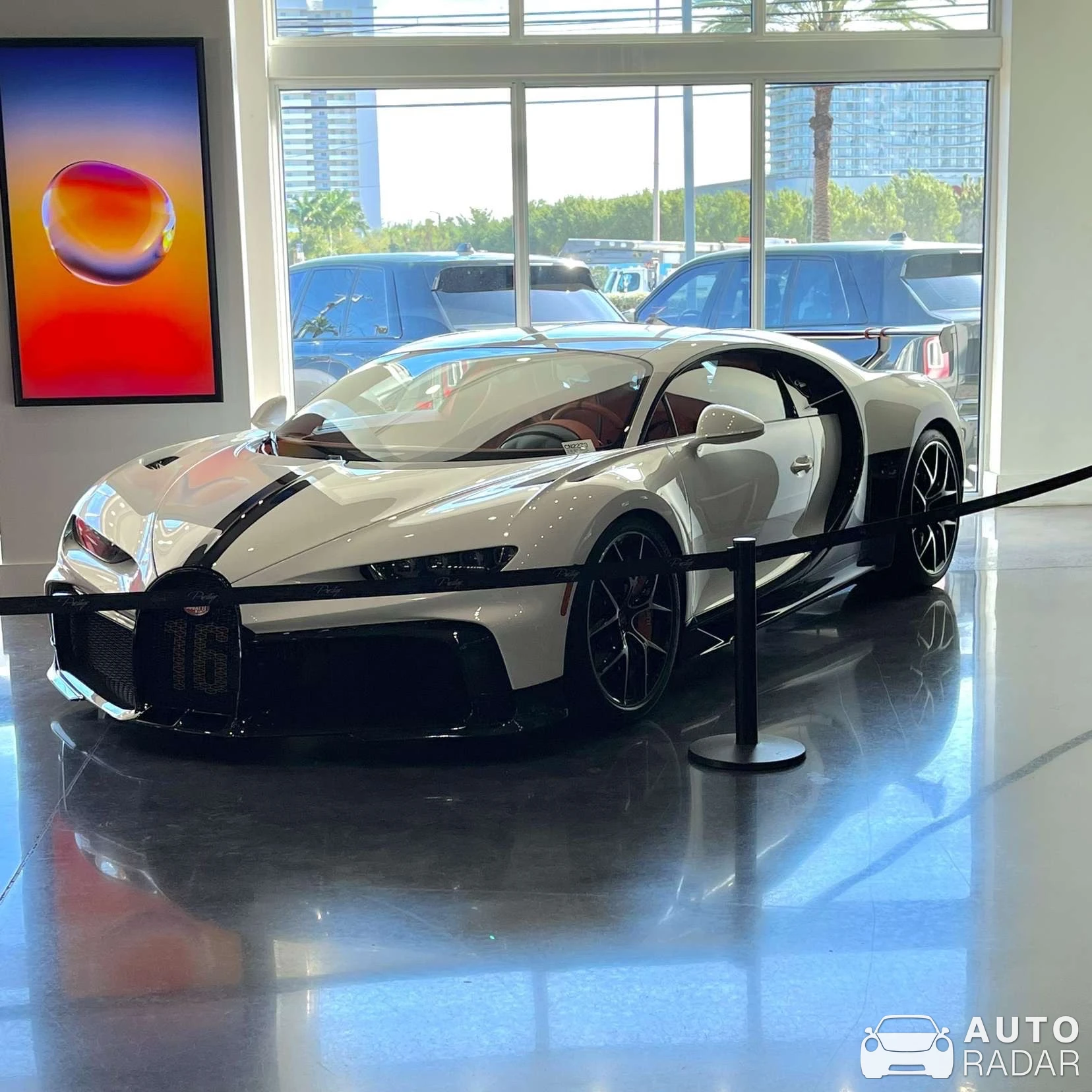 Bugatti Chiron Pur Sport spotted in Miami, United States