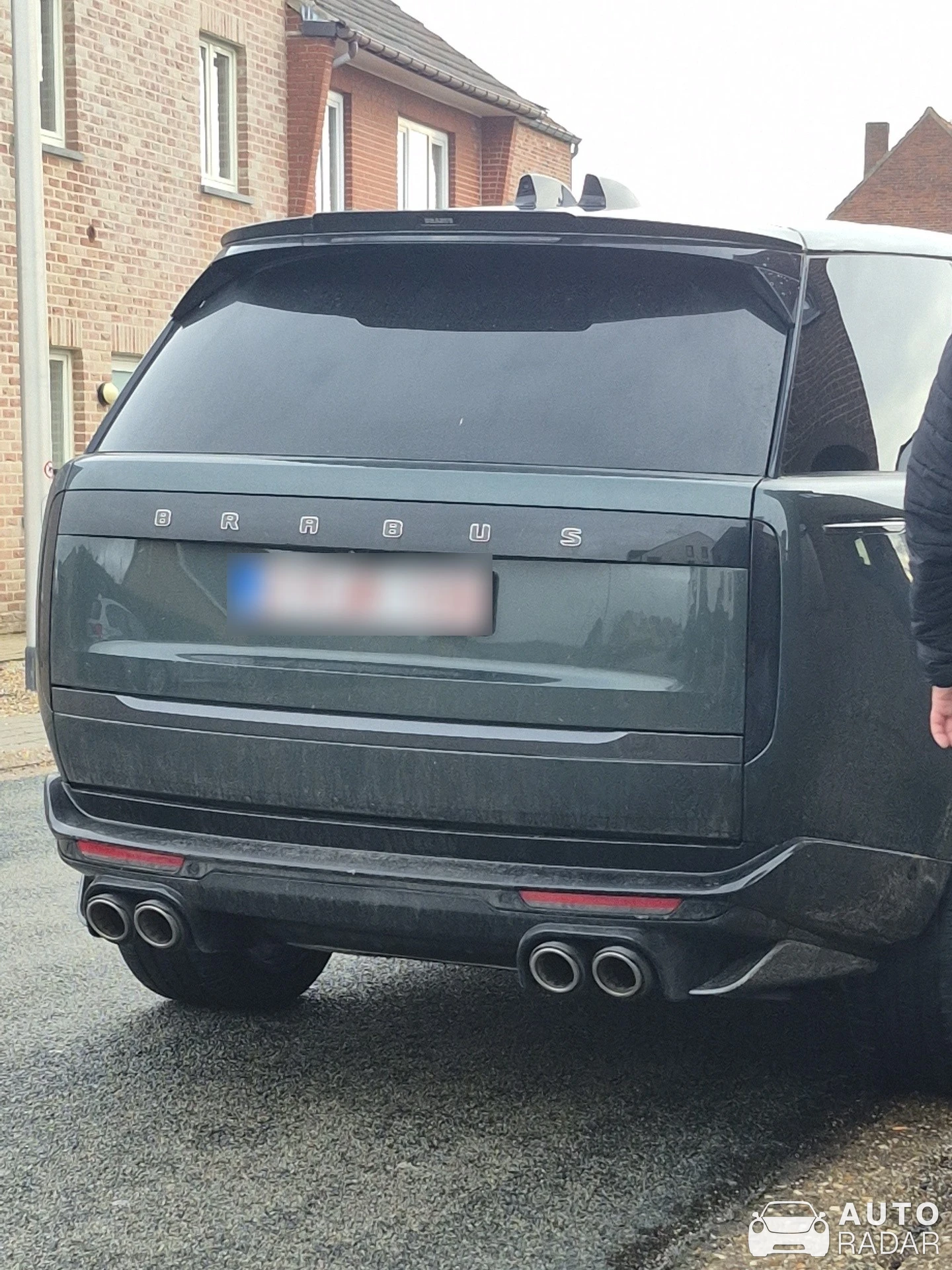 Brabus Range Rover 600 spotted in Dilsen-Stokkem