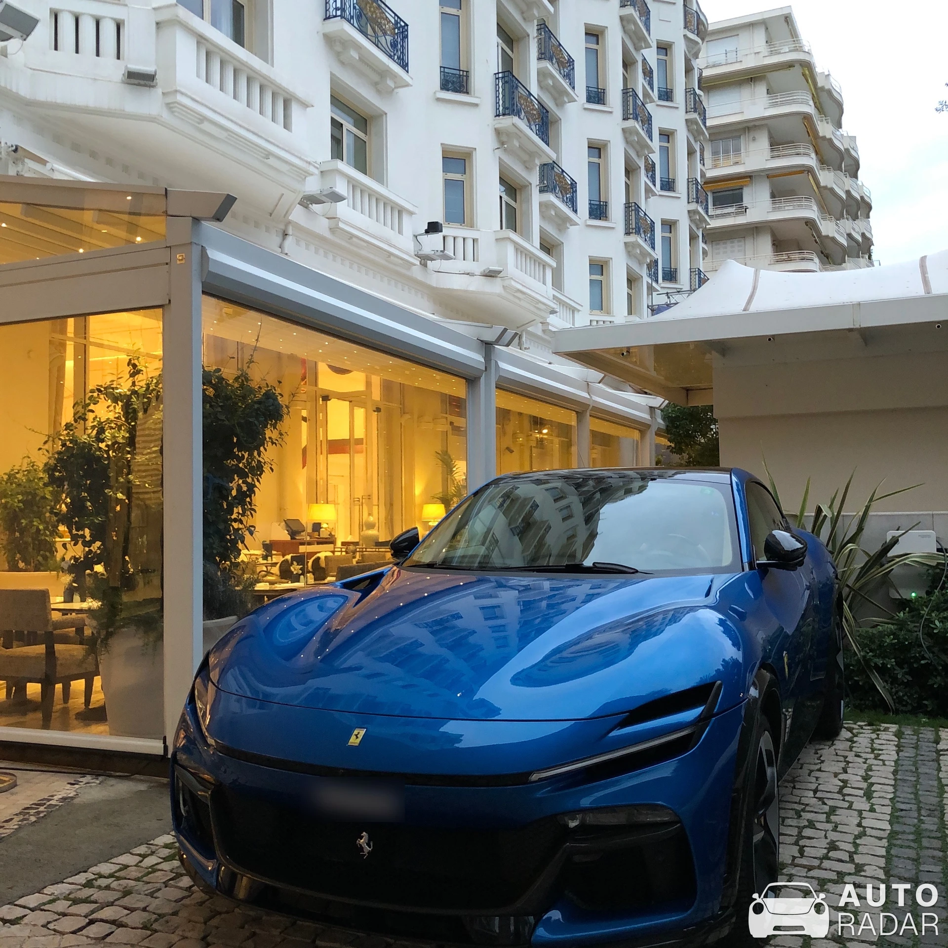 Ferrari Purosangue spotted in Cannes, France