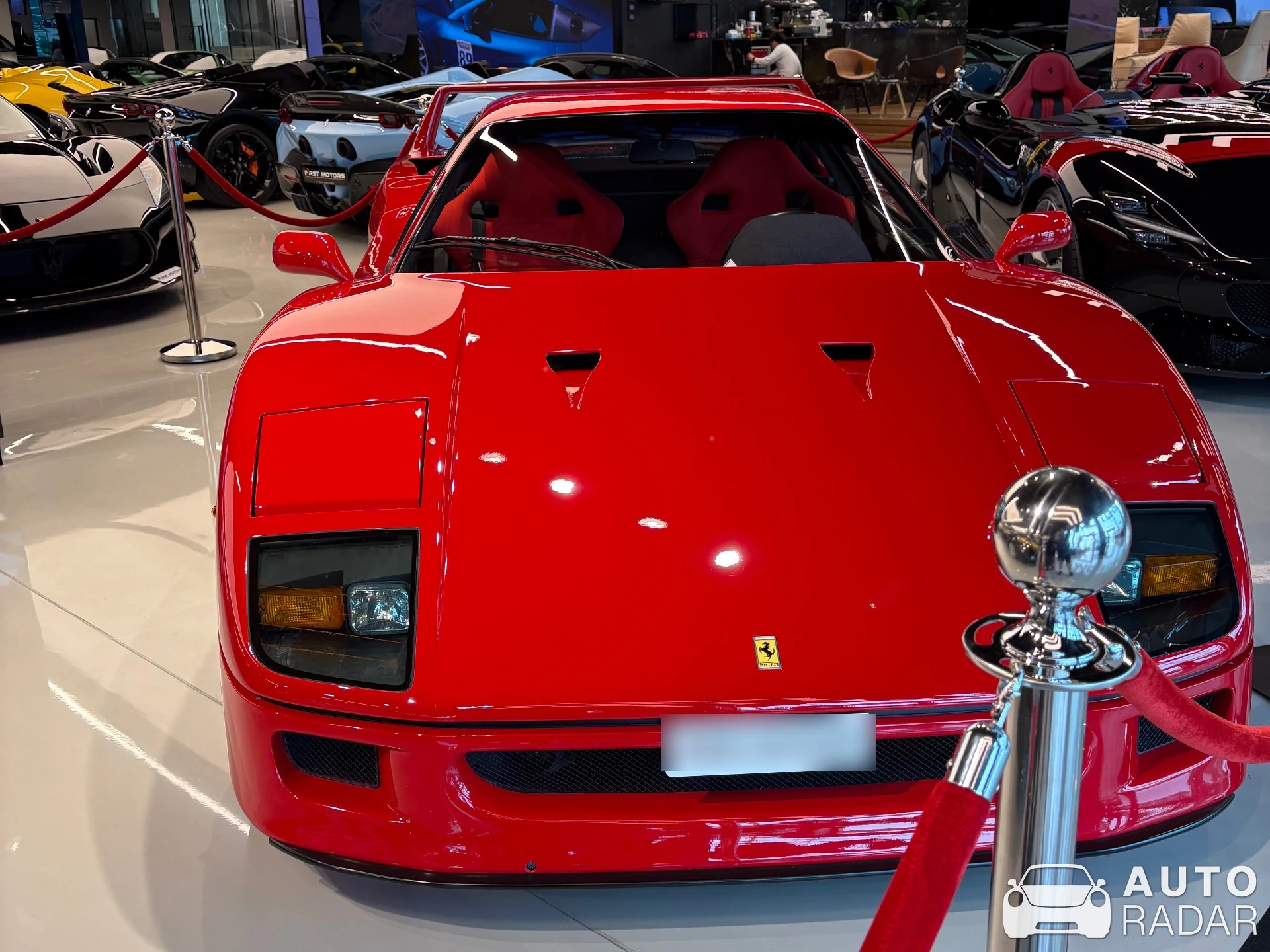 LB-Works Ferrari F40 spotted in Dubai