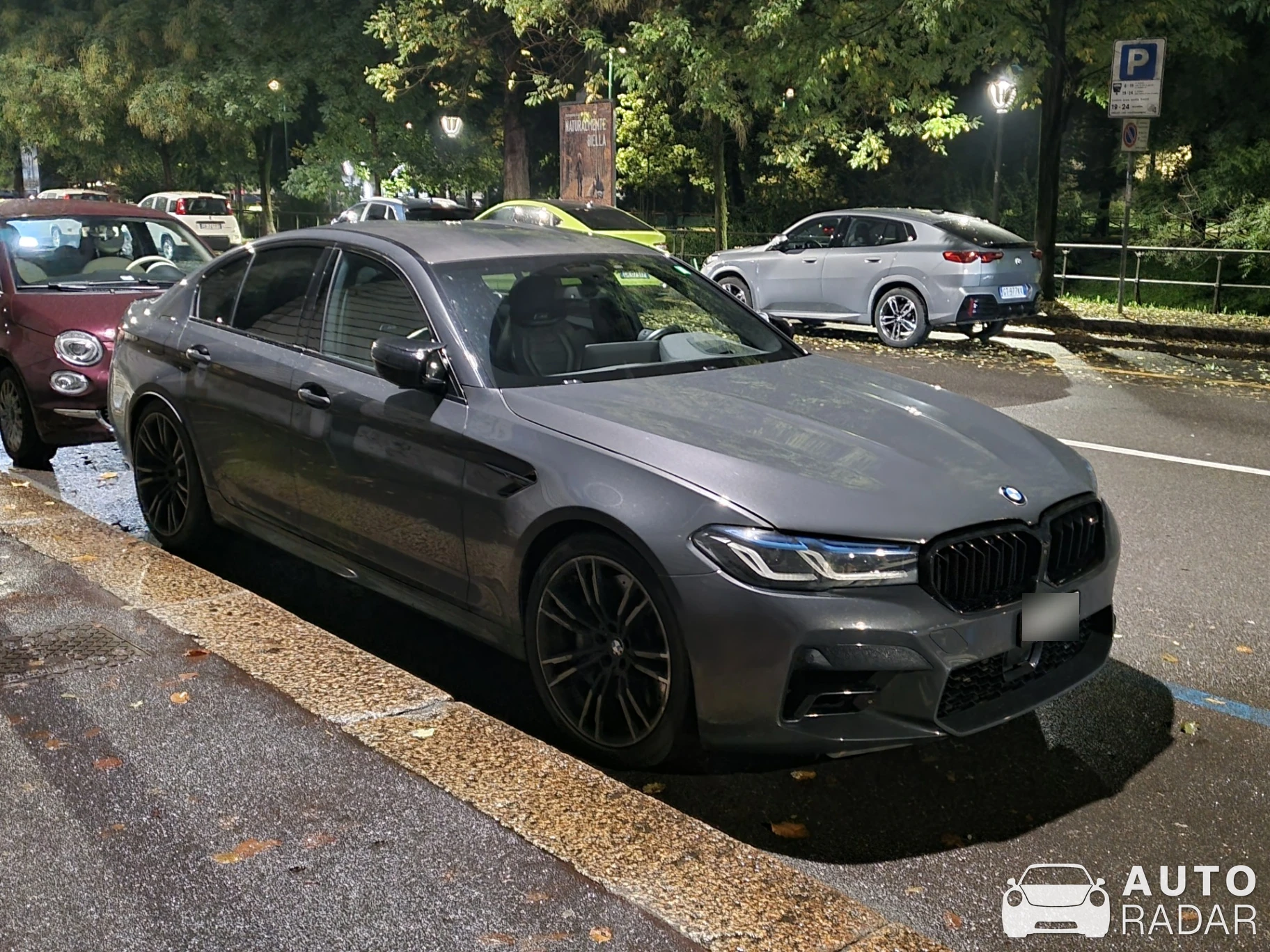 BMW M5 F90 spotted in Milano, Italia