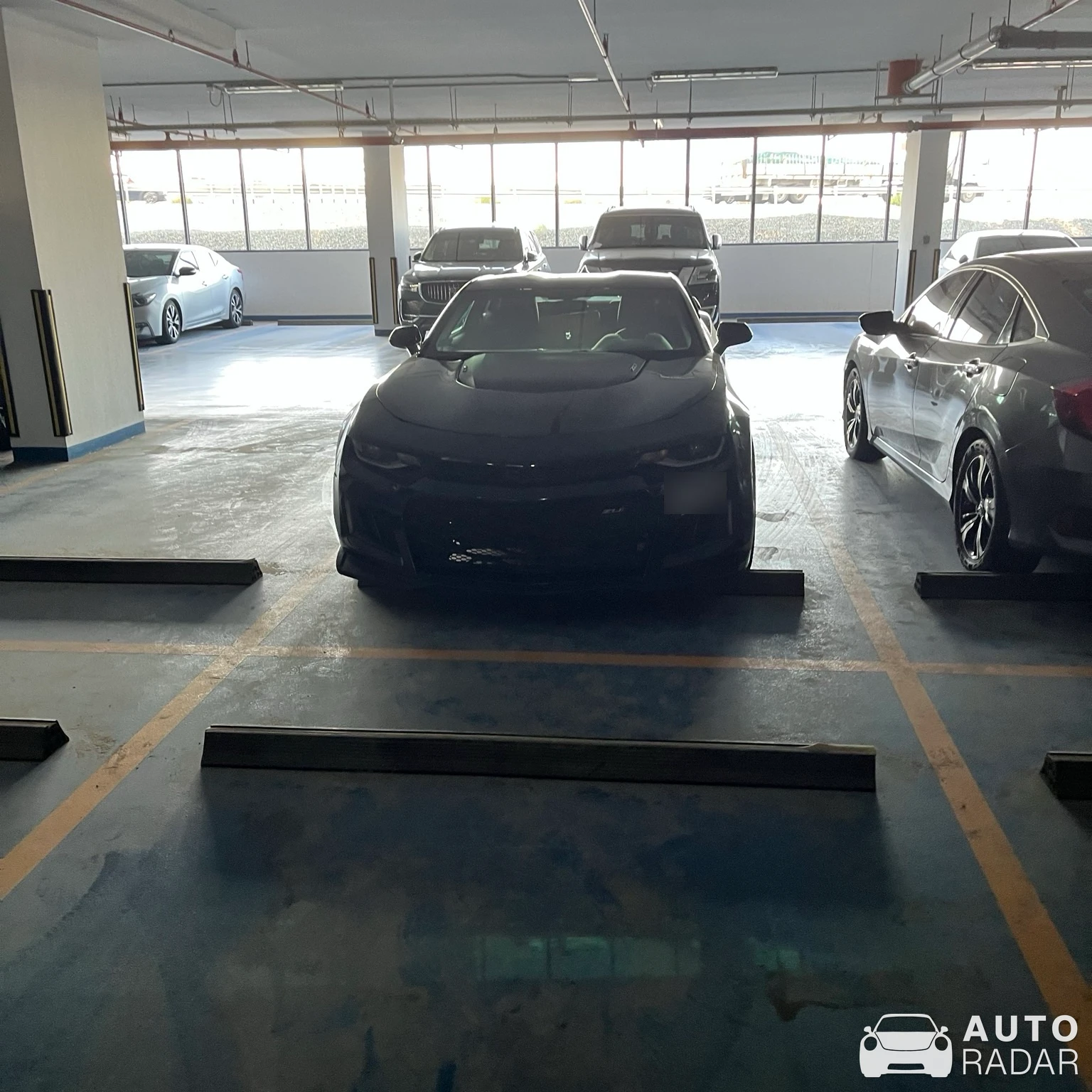 Chevrolet Camaro ZL1 spotted in Dubaj, Spojené arabské emiráty