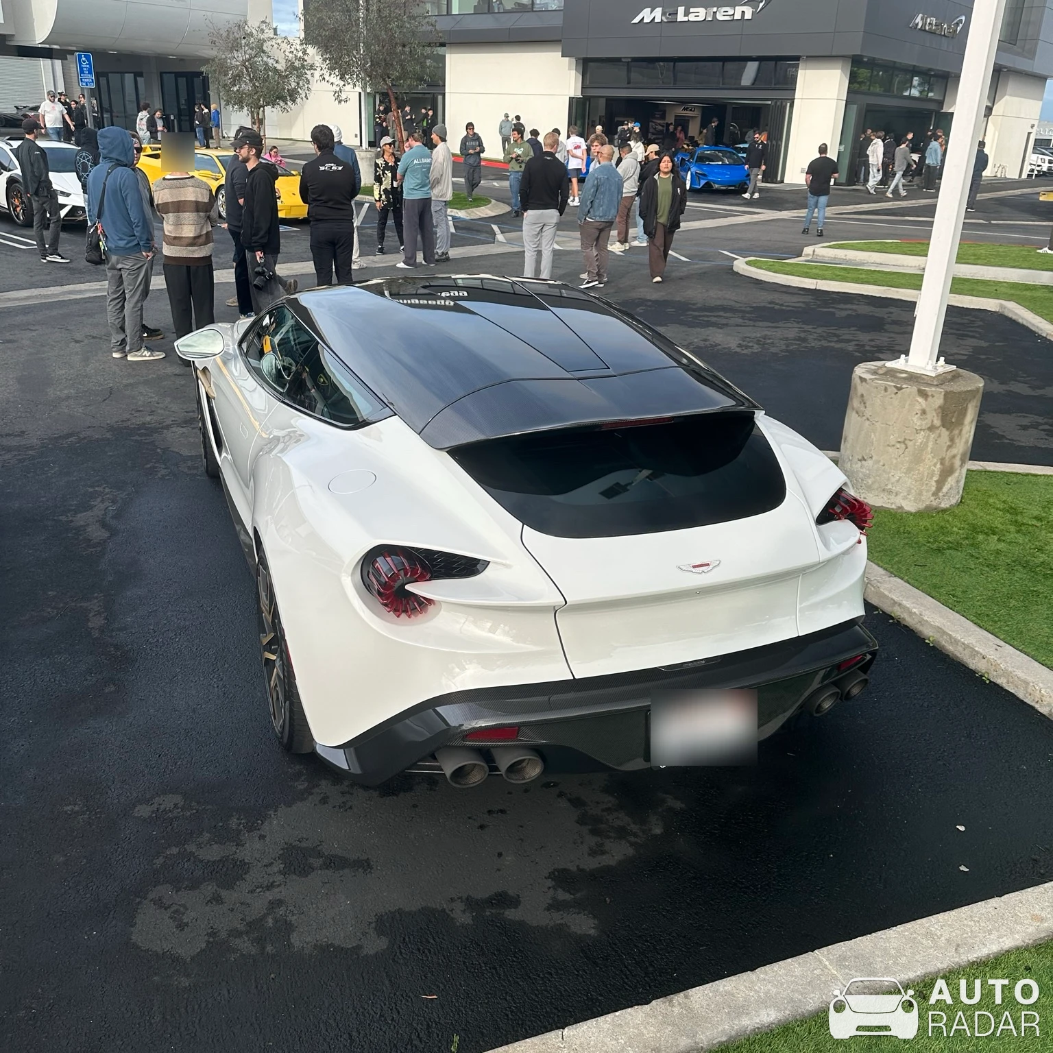 Aston Martin Vanquish Zagato Shooting Brake spotted in Irvine, United States