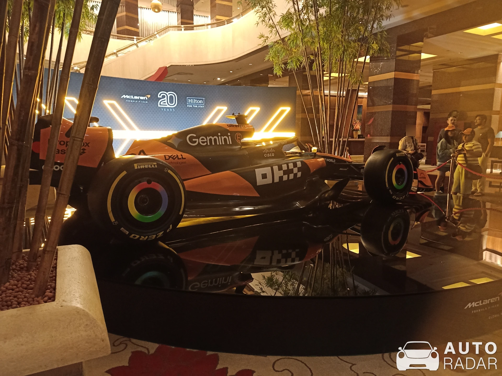 McLaren MCL39 spotted in Singapore